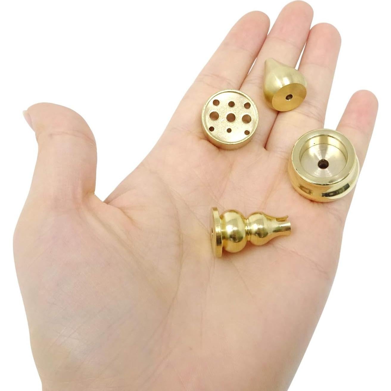 Soporte de Incienso de Latón Honbay 4PCS Mini Quemador