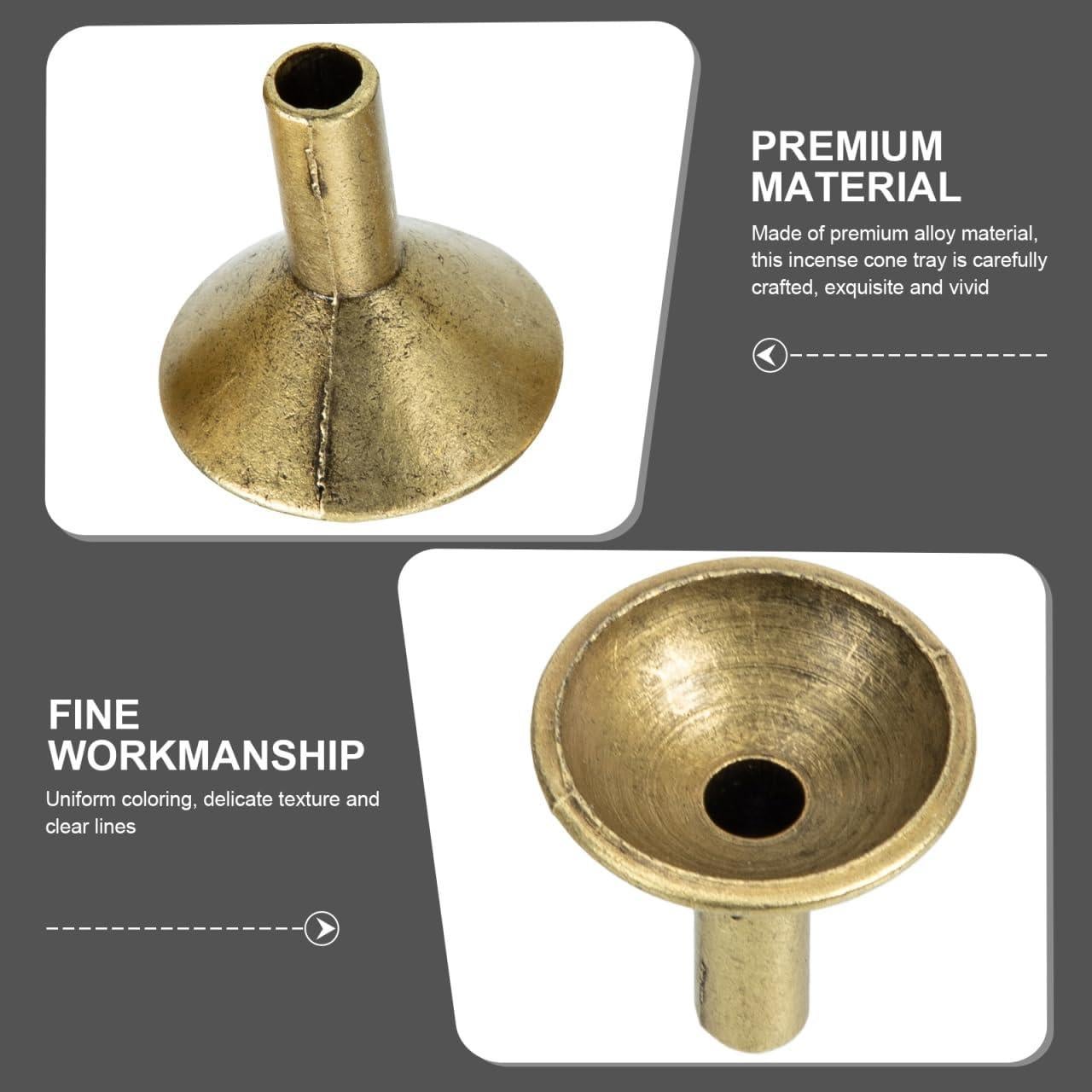 Soporte de Incienso de Latón HANABASS - 50PCS Decorativo