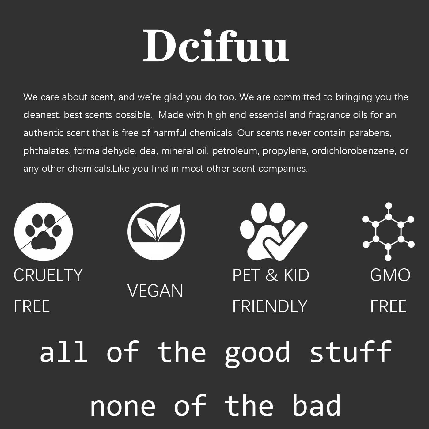 Ambientador de Coche Dcifuu con Fragancia de Ámbar - Kit de Inicio