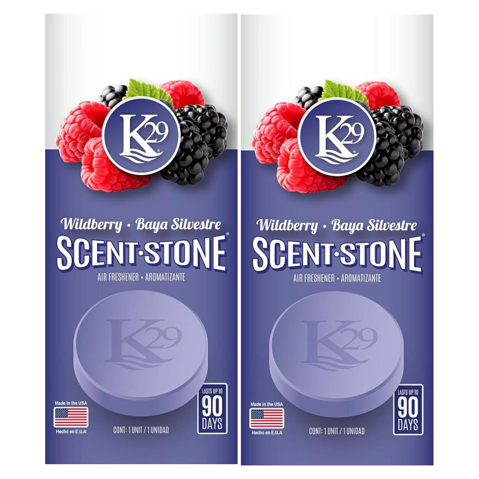 Ambientador de Piedra K29 Frutos del Bosque - 2 Paquetes