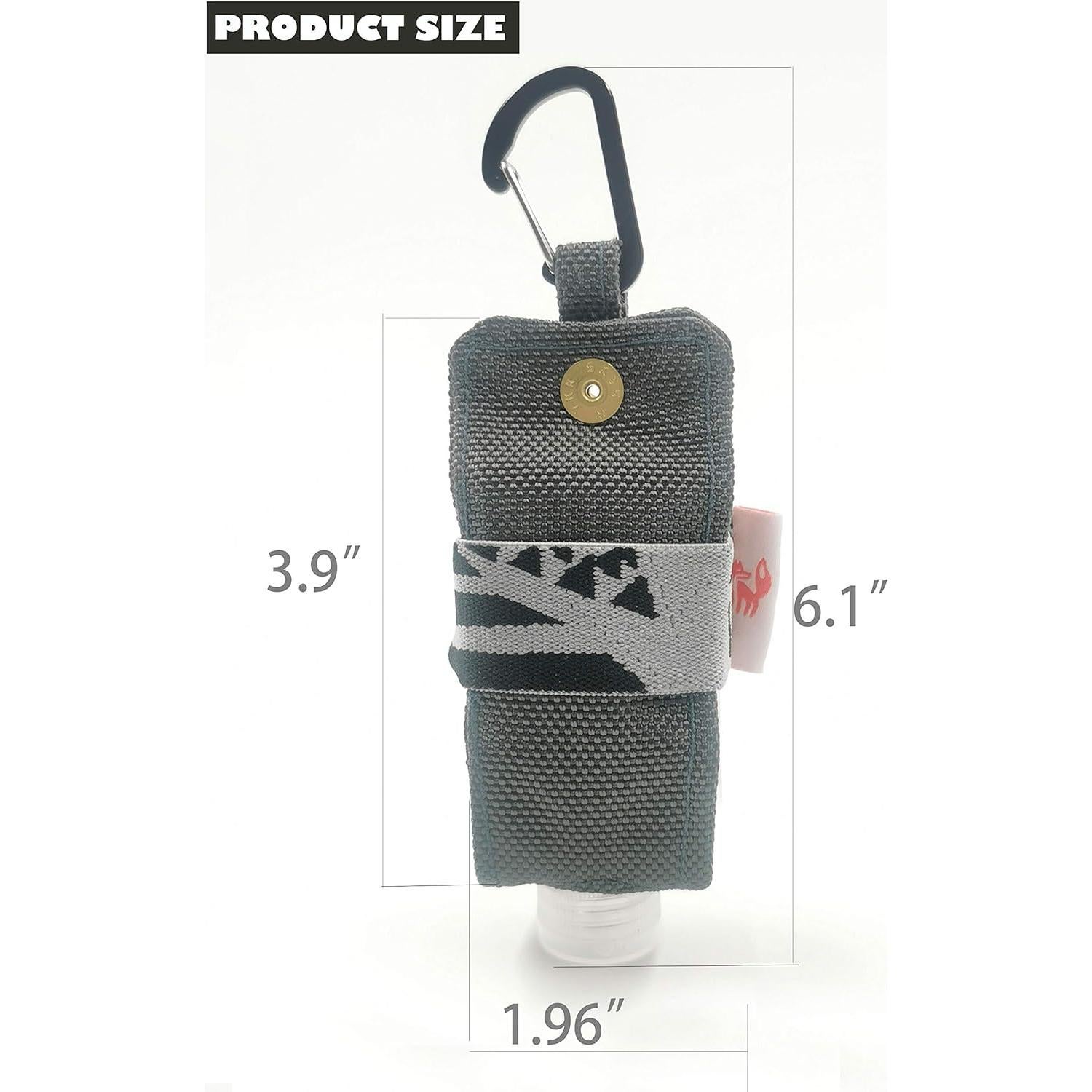 Funda Portátil para Gel Antibacterial SUCHI con Botella 60ml