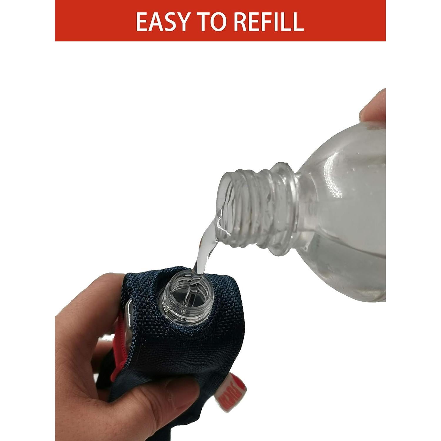 Funda Portátil para Gel Antibacterial SUCHI con Botella 60ml