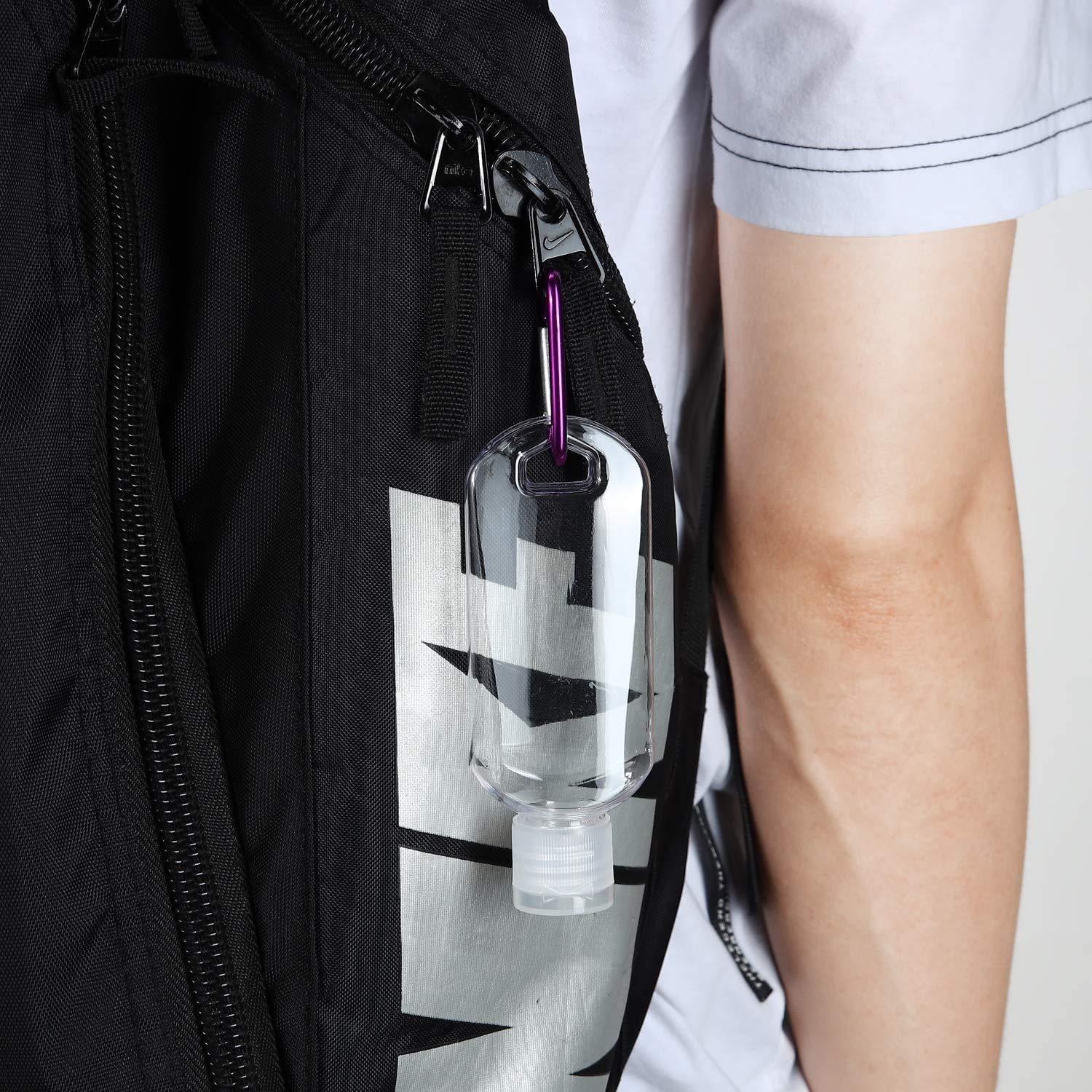 Juego de 8 Botellas de Viaje VHOPMORE 59 ml Reutilizables