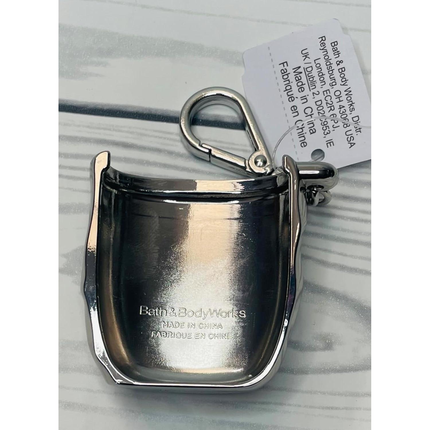 Soporte de desinfectante de mano Bath & Body Works Chrome