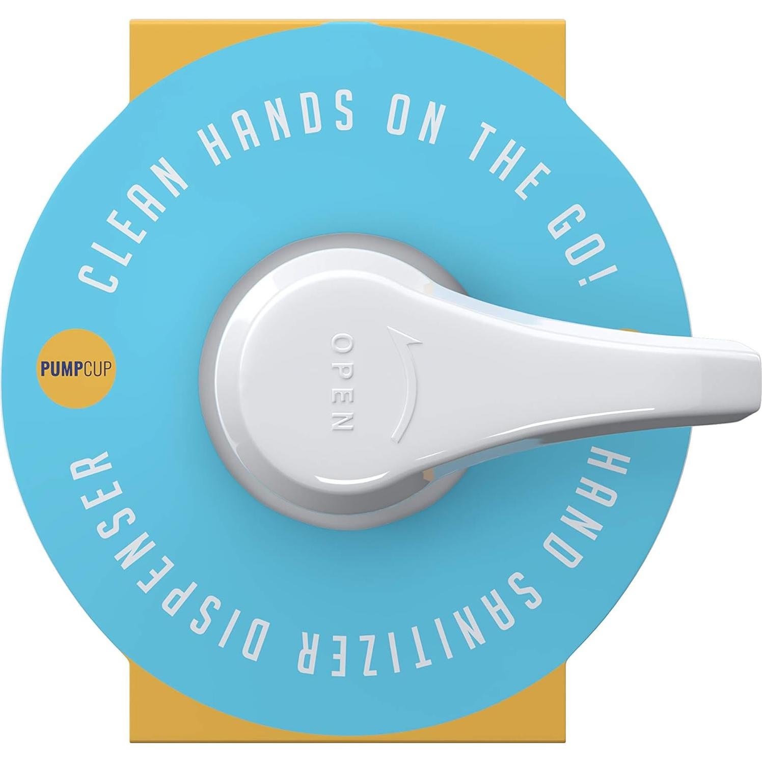 Dispensador de desinfectante PumpCup 236.6 ml cara sonriente