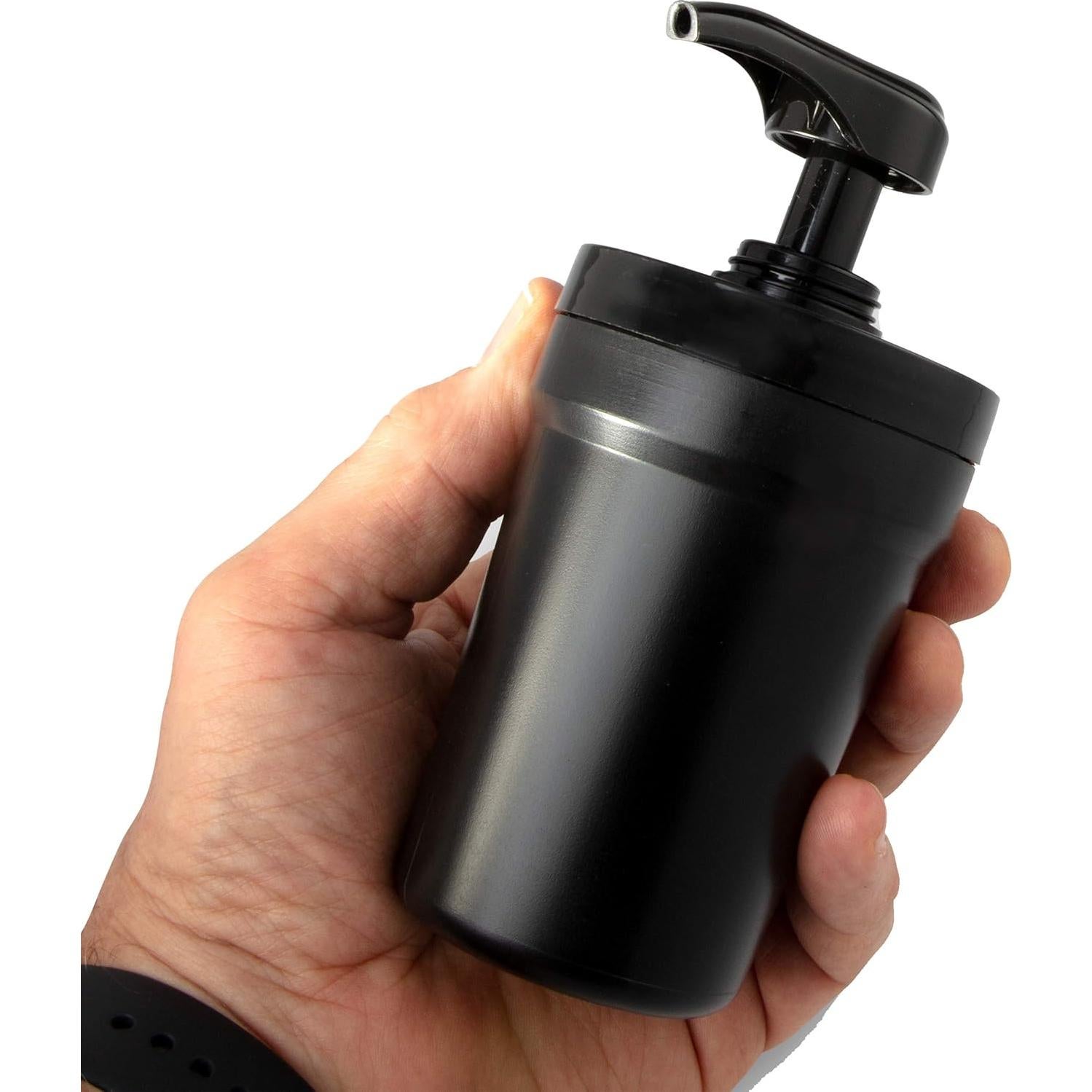 Dispensador de desinfectante PumpCup 236.6 ml cara sonriente