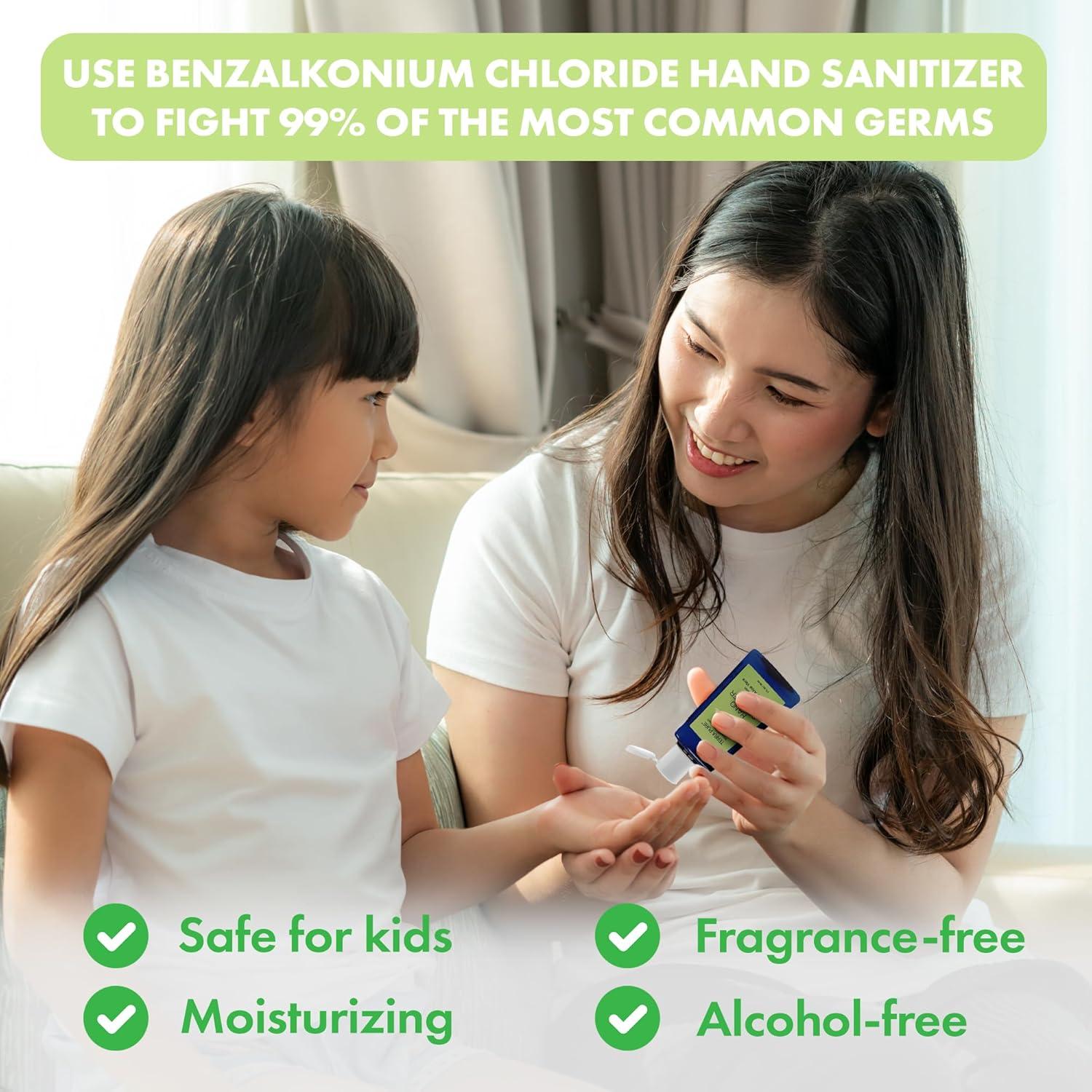 Gel desinfectante para manos Terra Pure 30 ml sin alcohol con aloe