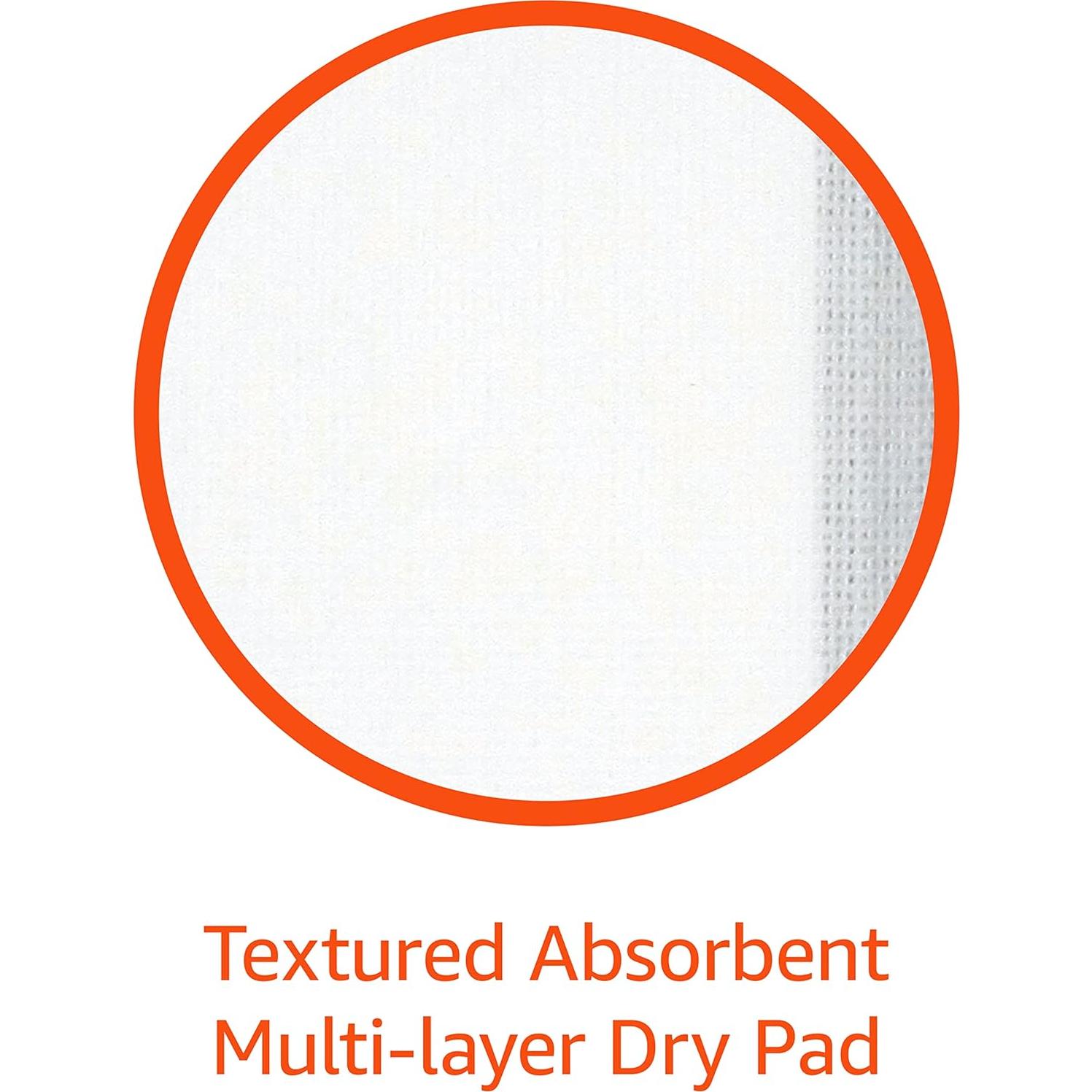 Paños de limpieza húmedos Amazon Basics, 36 unidades, 27.94x14.99 cm