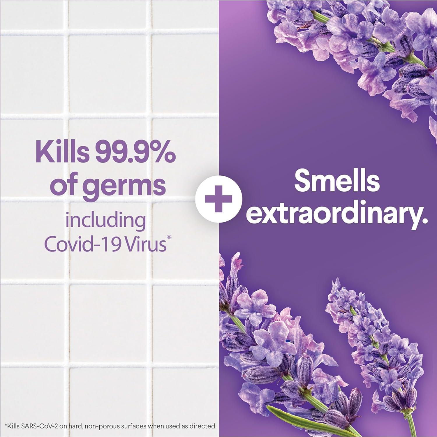 Paños Desinfectantes Húmedos Clorox Scentiva Lavanda 24 Unidades