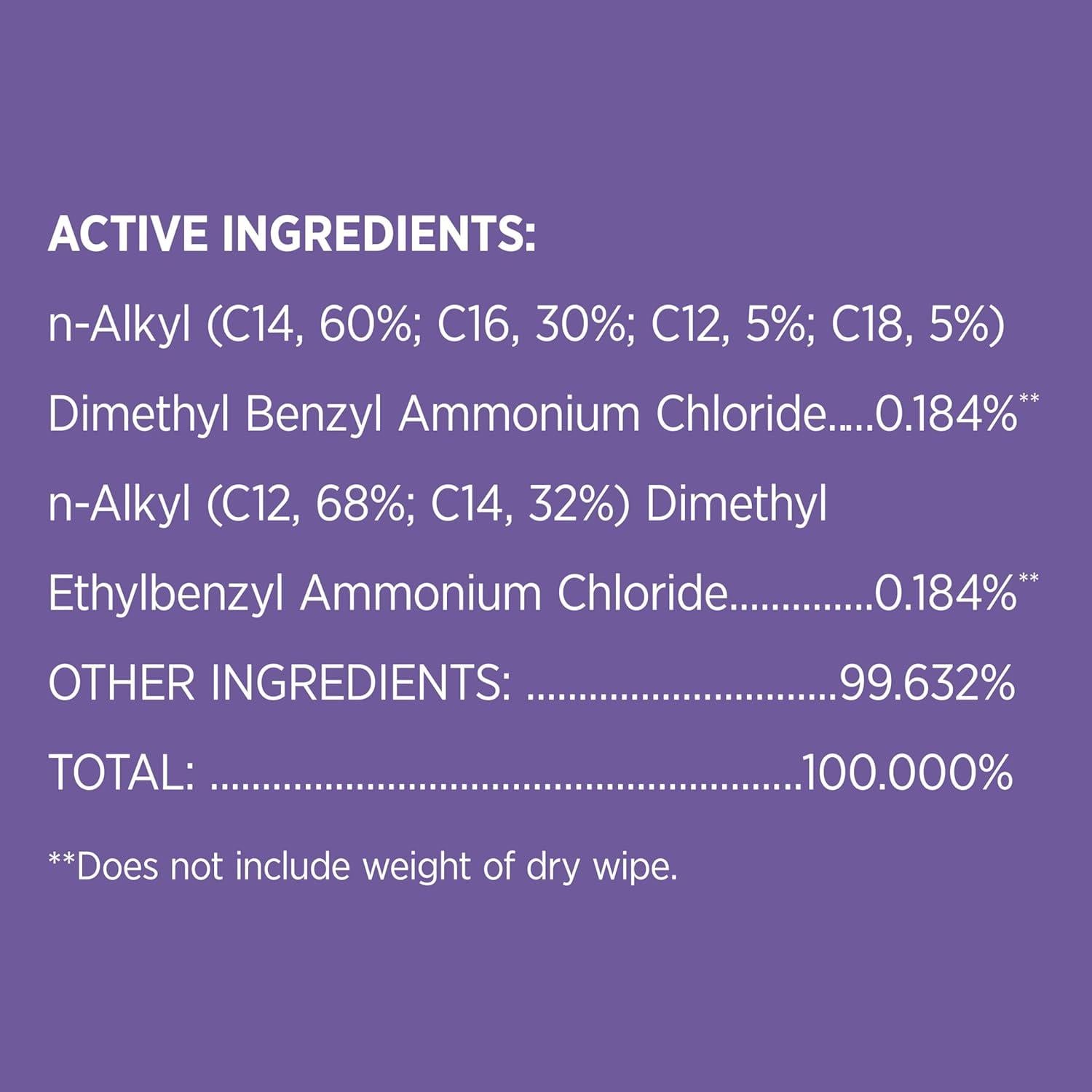 Paños Desinfectantes Húmedos Clorox Scentiva Lavanda 24 Unidades