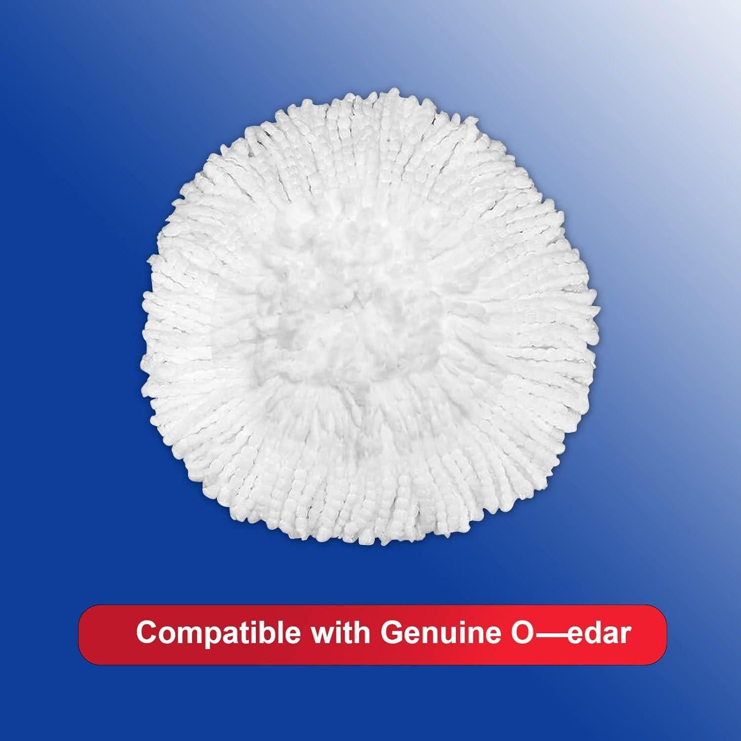 Reemplazo Cabeza de Mop HiBaBy 4 Pack Microfibra EasyWring