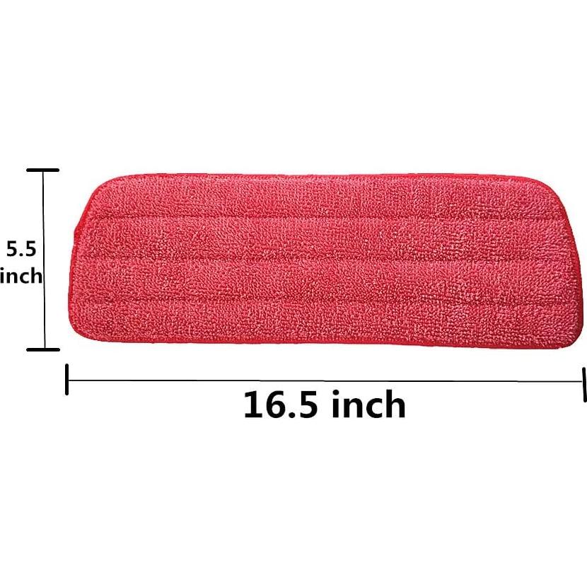 Paquete de 6 Paños de Microfibra para Mopa Xindejia 42x14cm