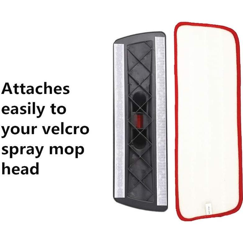 Paquete de 6 Paños de Microfibra para Mopa Xindejia 42x14cm