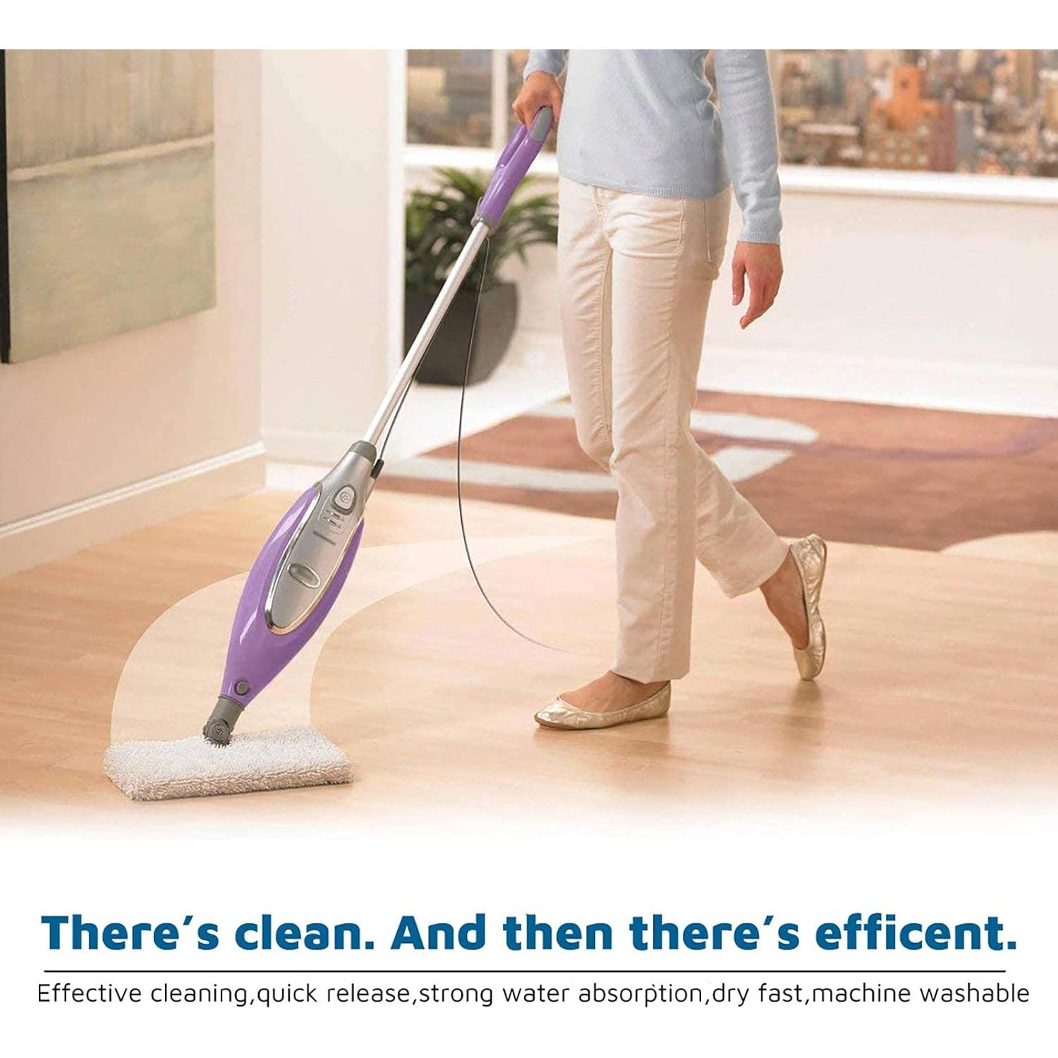 Paños de Reemplazo para Mop de Vapor Flammi S3500, 4 Unidades