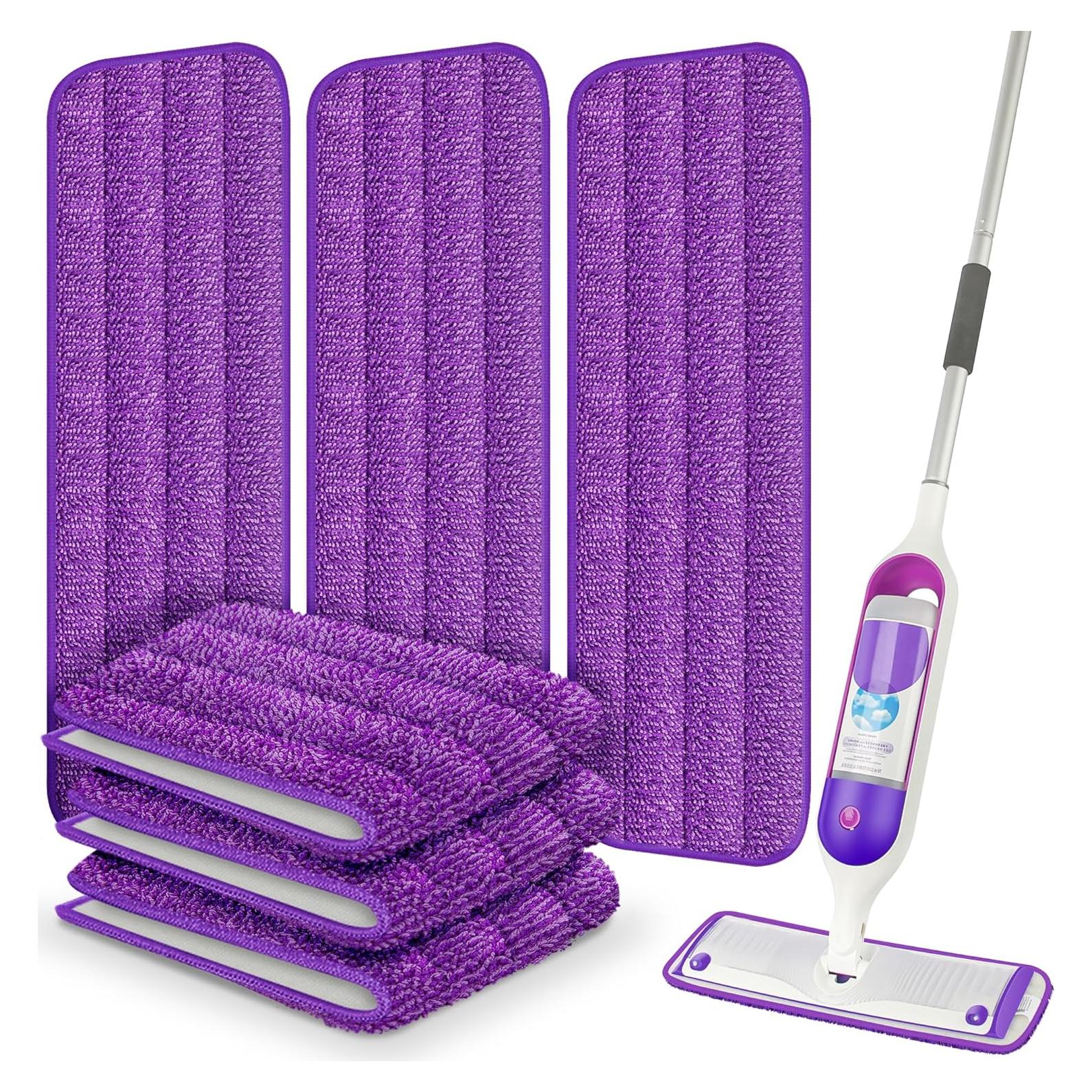 Paquete de 6 almohadillas de mopa ILAVCOOL para Swiffer