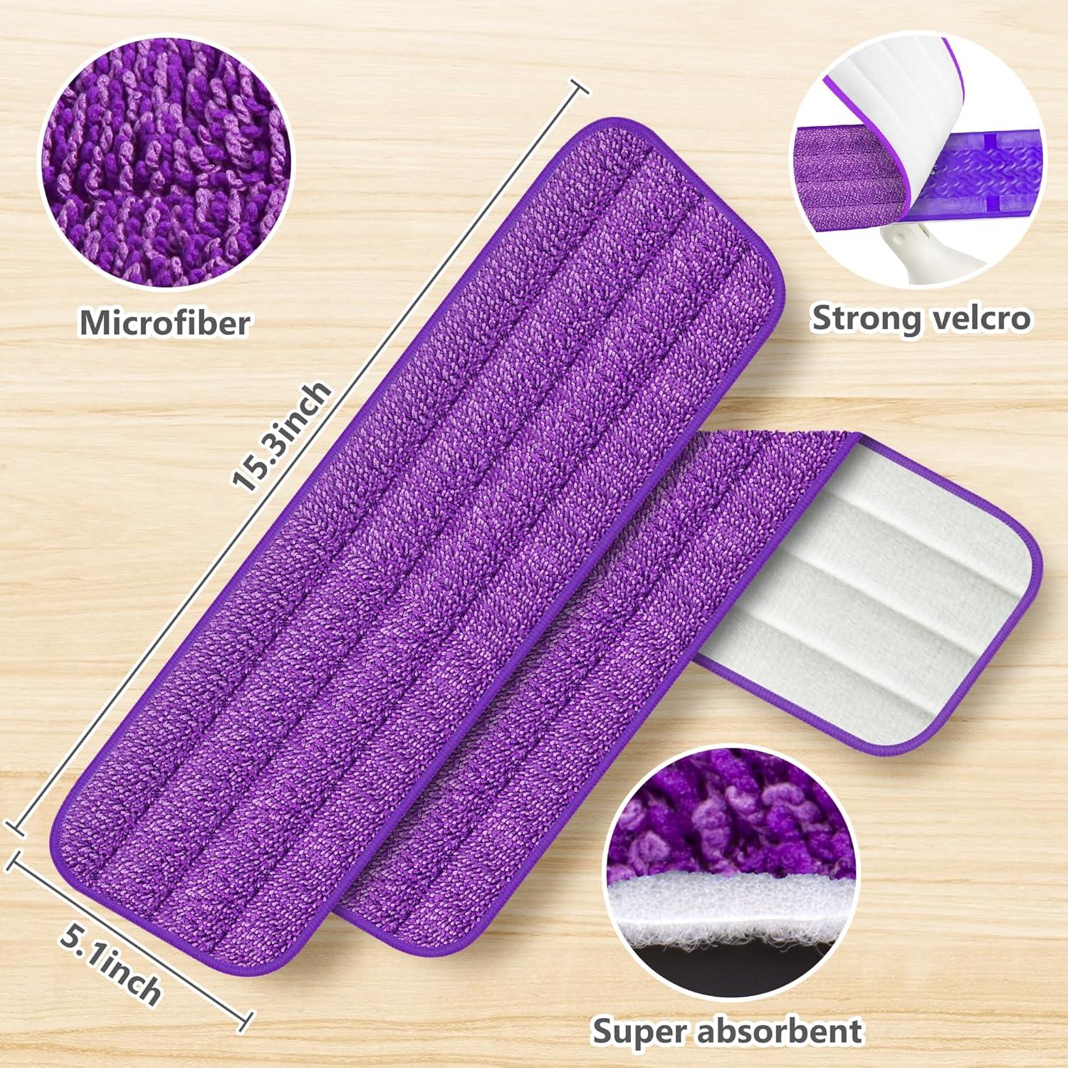Paquete de 6 almohadillas de mopa ILAVCOOL para Swiffer