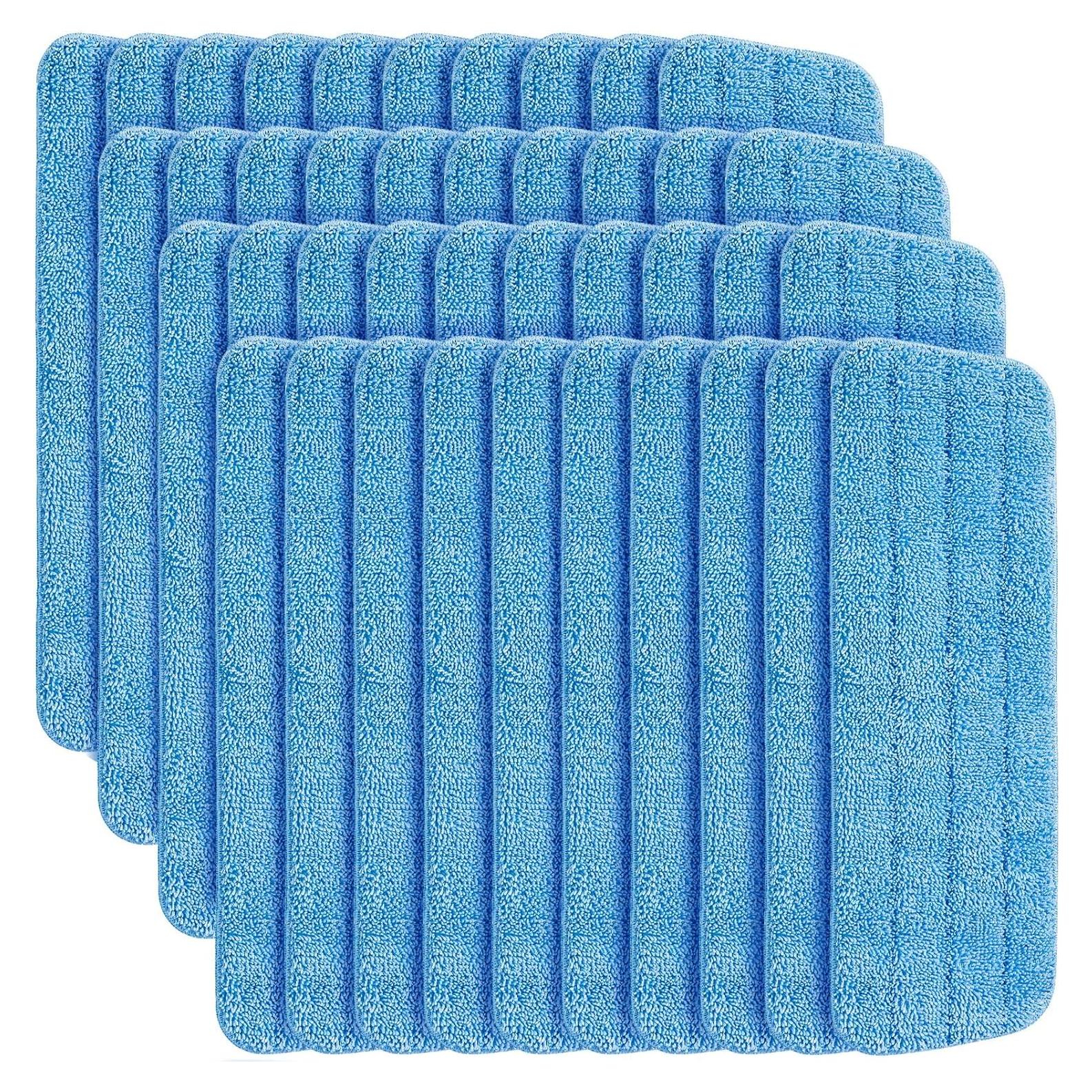 Paquete de 40 almohadillas de microfibra Gandeer 42x13.3 cm