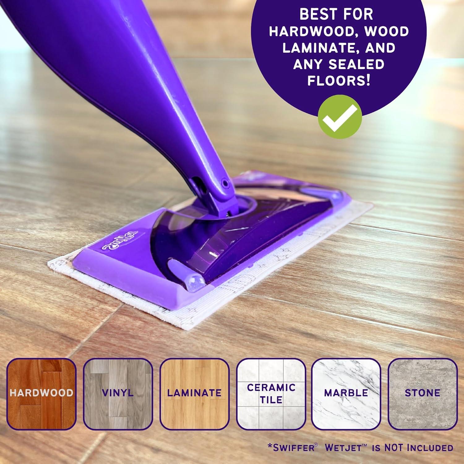 48 Almohadillas de Microfibra Premium para Swiffer WetJet - Absorbentes y Duraderas