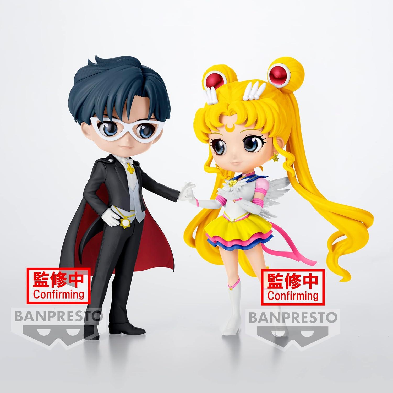 Figura Q posket Tuxedo Mask Banpresto 15 años 14.99 cm