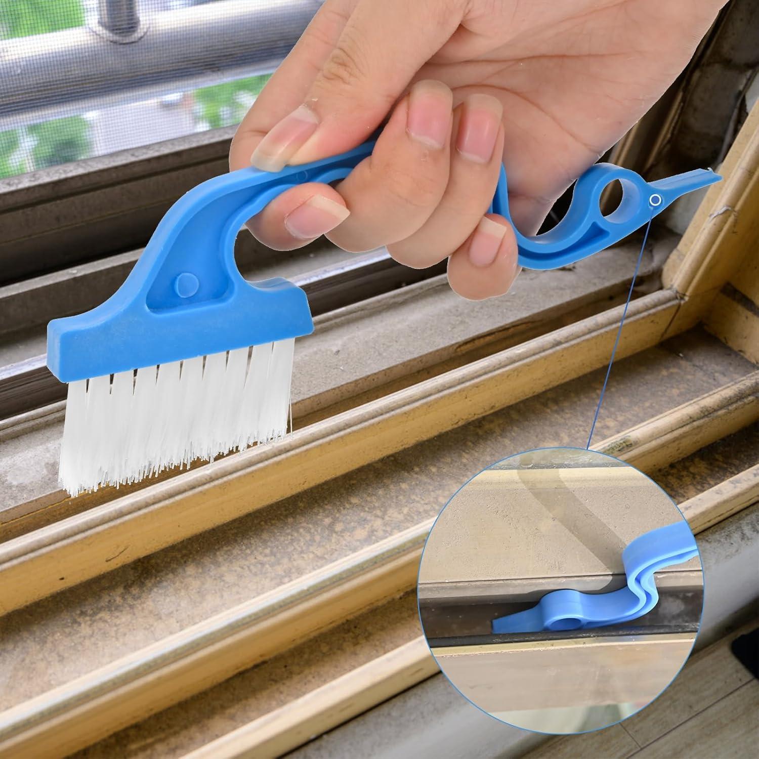 Juego de 7 Cepillos de Limpieza Eduftis para Ranuras