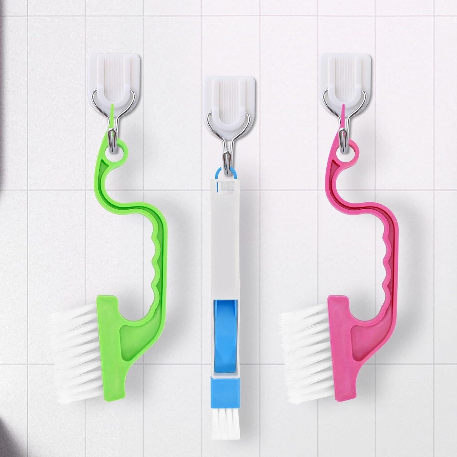 Juego de 7 Cepillos de Limpieza Eduftis para Ranuras