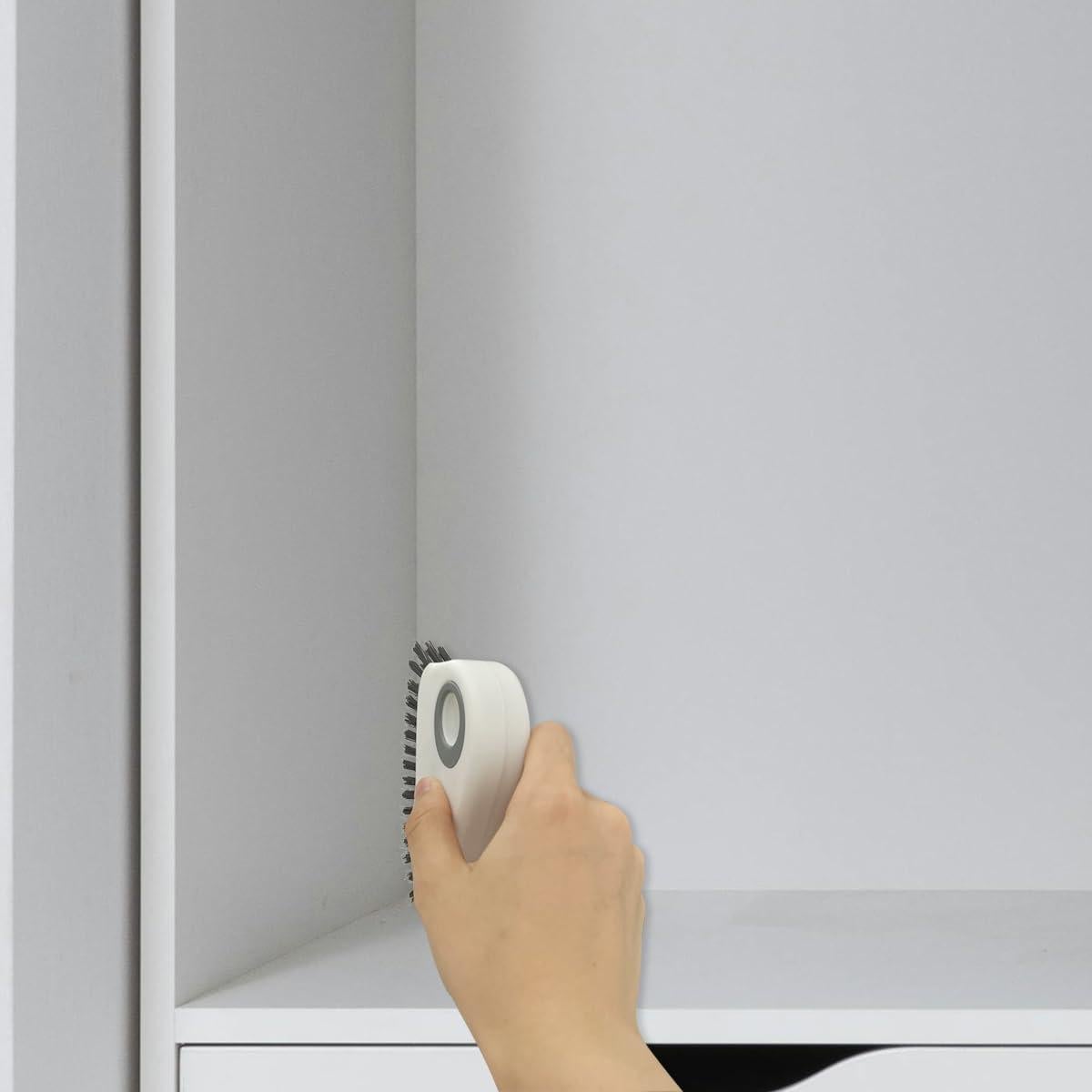 Cepillo de Limpieza 2 en 1 KVZVK para Ranuras y Grietas