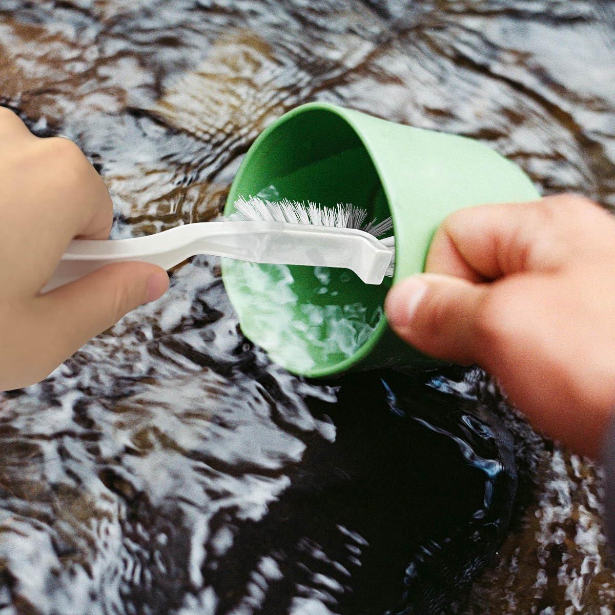 Cepillo de Limpieza 2 en 1 KVZVK para Ranuras y Grietas