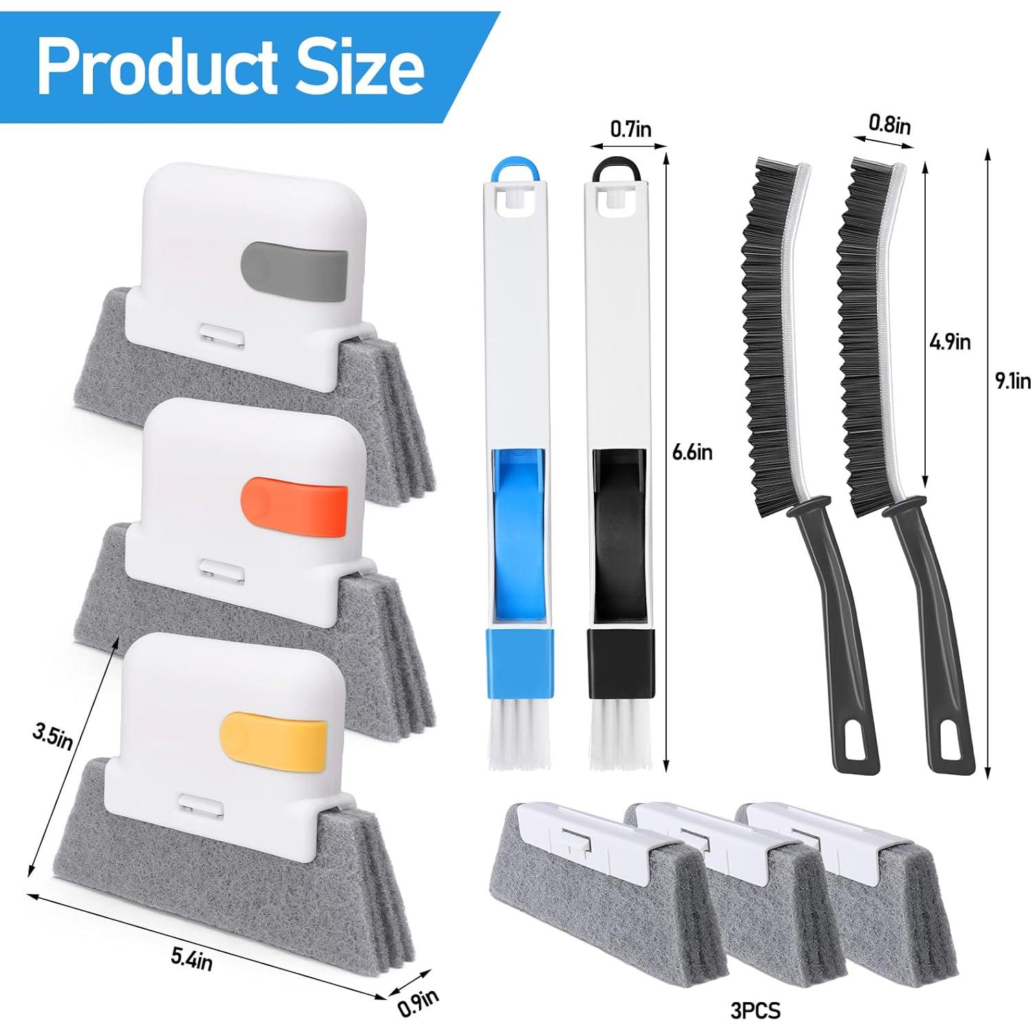 Juego de Limpiadores de Rieles de Ventana Palksky 7 Piezas