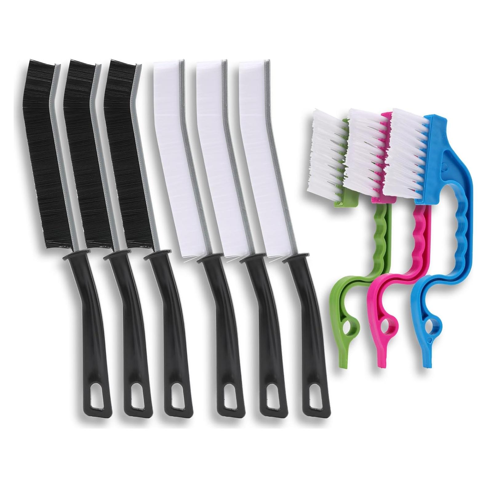 Juego de 9 Cepillos de Limpieza Edgnb para Grietas y Ranuras