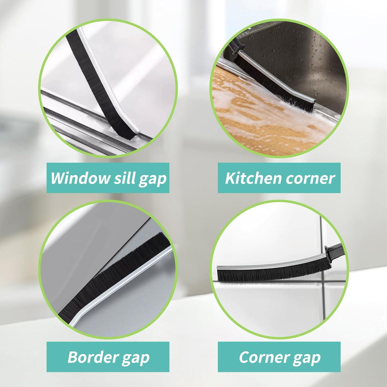 Juego de 9 Cepillos de Limpieza Edgnb para Grietas y Ranuras