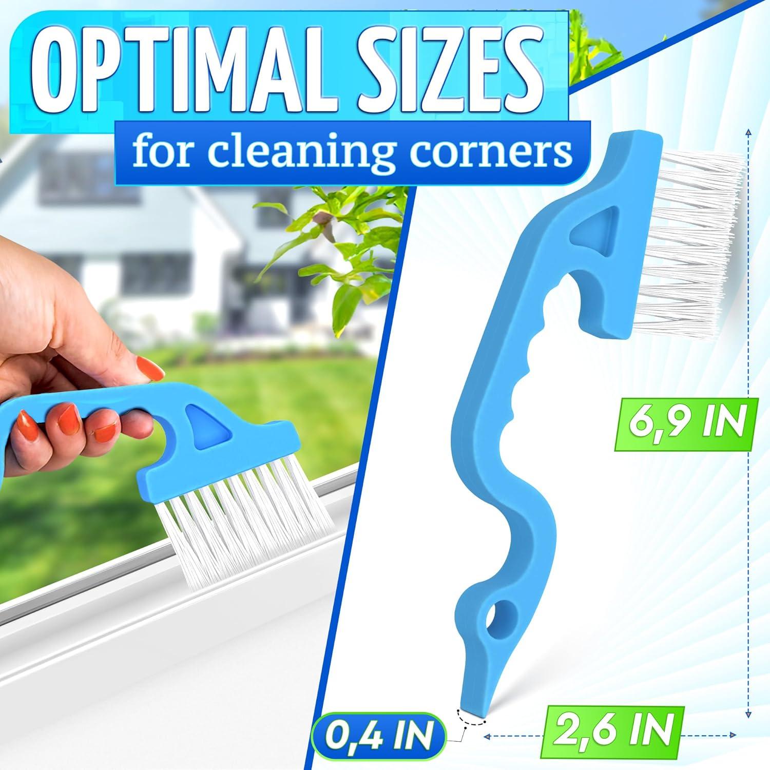 Cepillo de Limpieza de Ranuras DIMROM 2 Pcs Nylon Duro