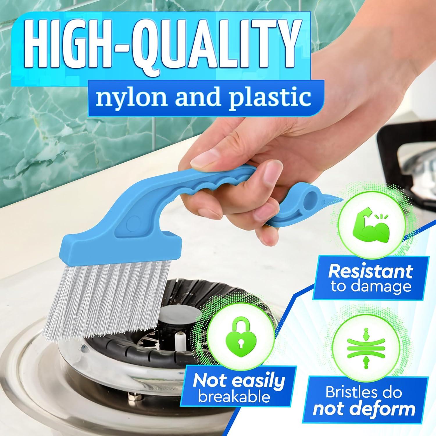 Cepillo de Limpieza de Ranuras DIMROM 2 Pcs Nylon Duro