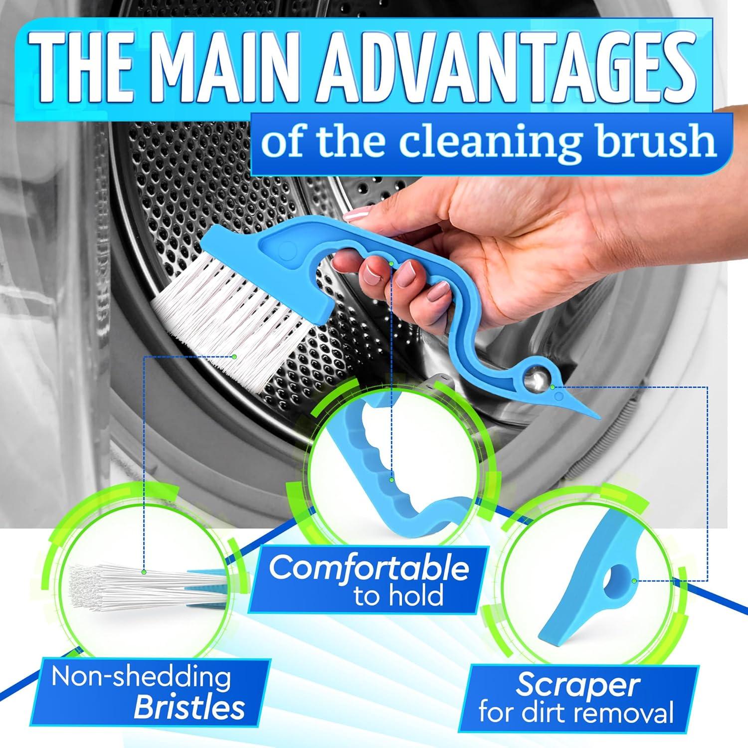 Cepillo de Limpieza de Ranuras DIMROM 2 Pcs Nylon Duro