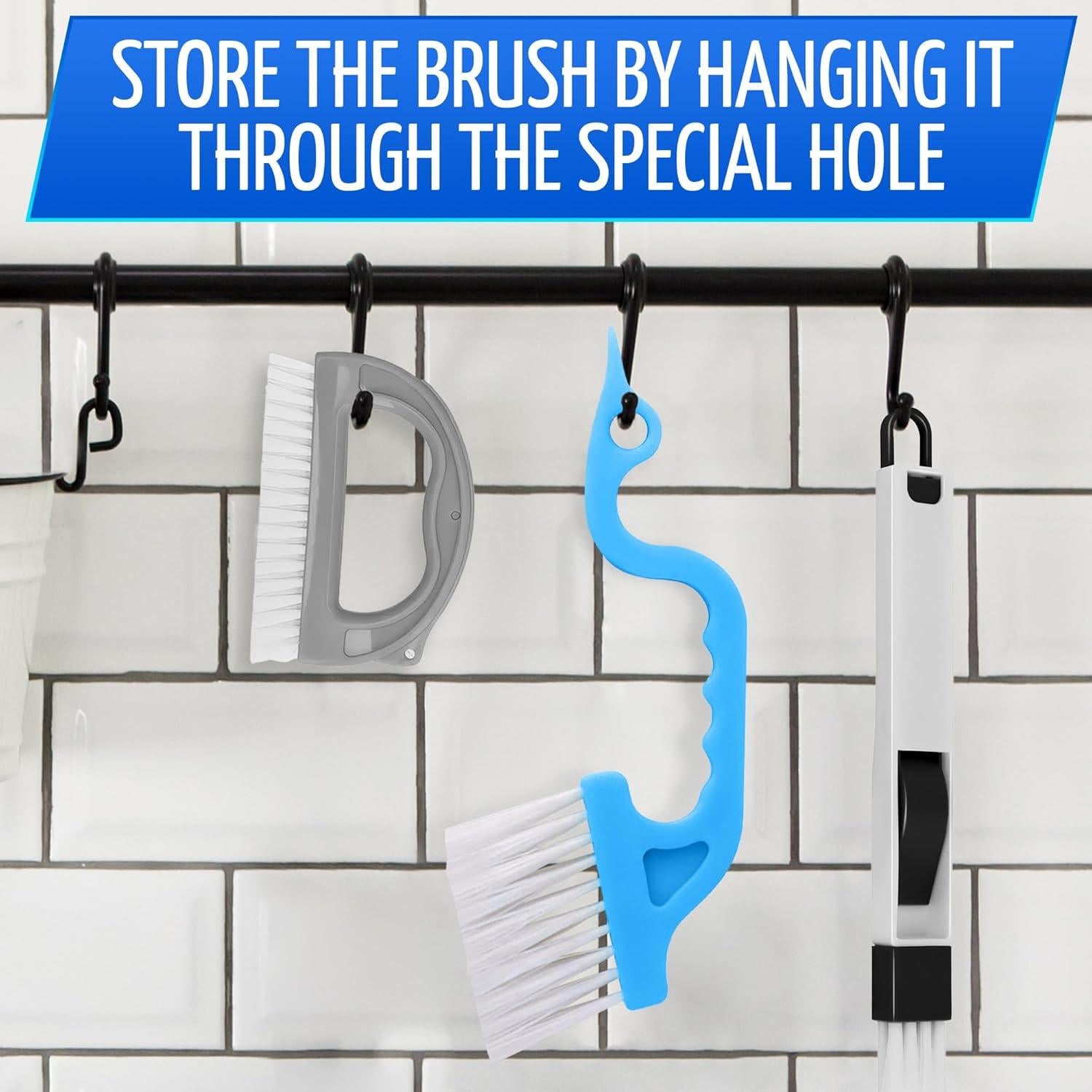 Cepillo de Limpieza de Ranuras DIMROM 2 Pcs Nylon Duro