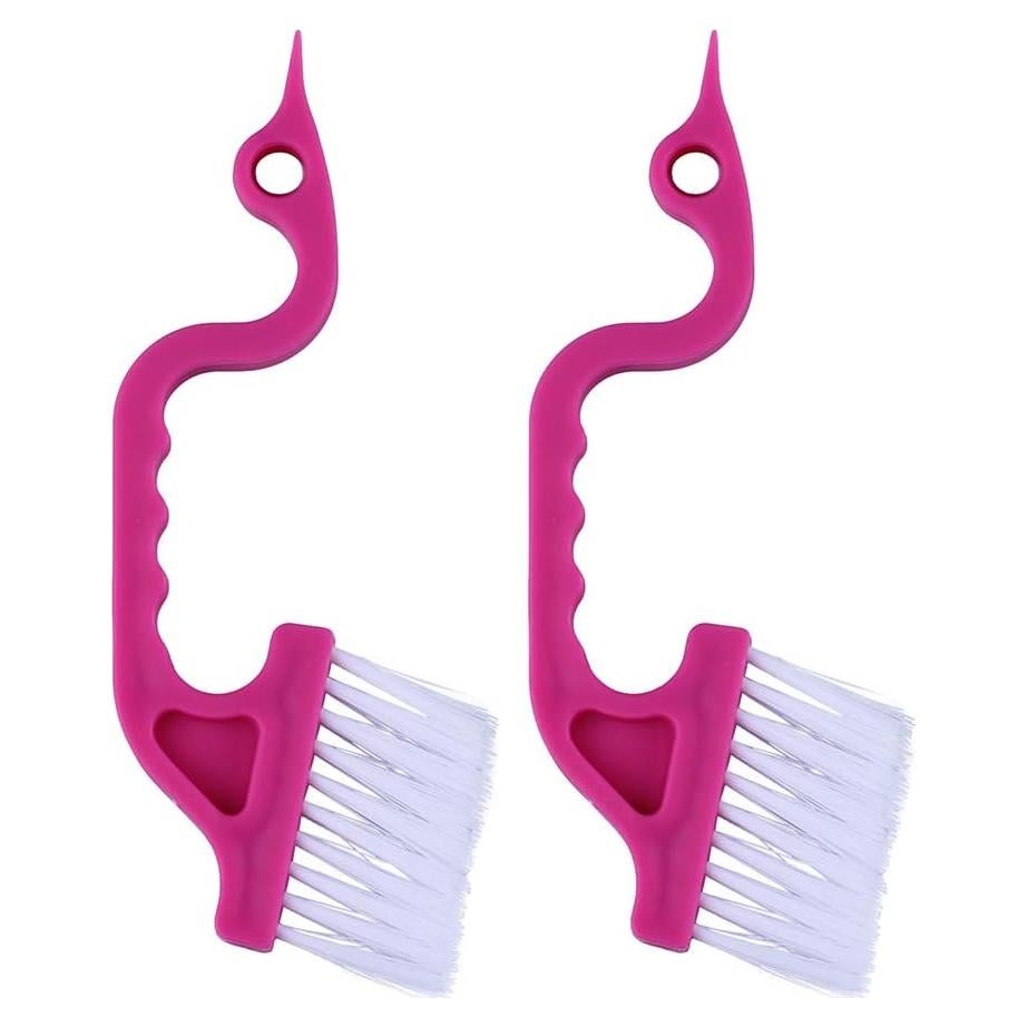 Juego de 2 cepillos de limpieza Rienar para rieles de ventanas