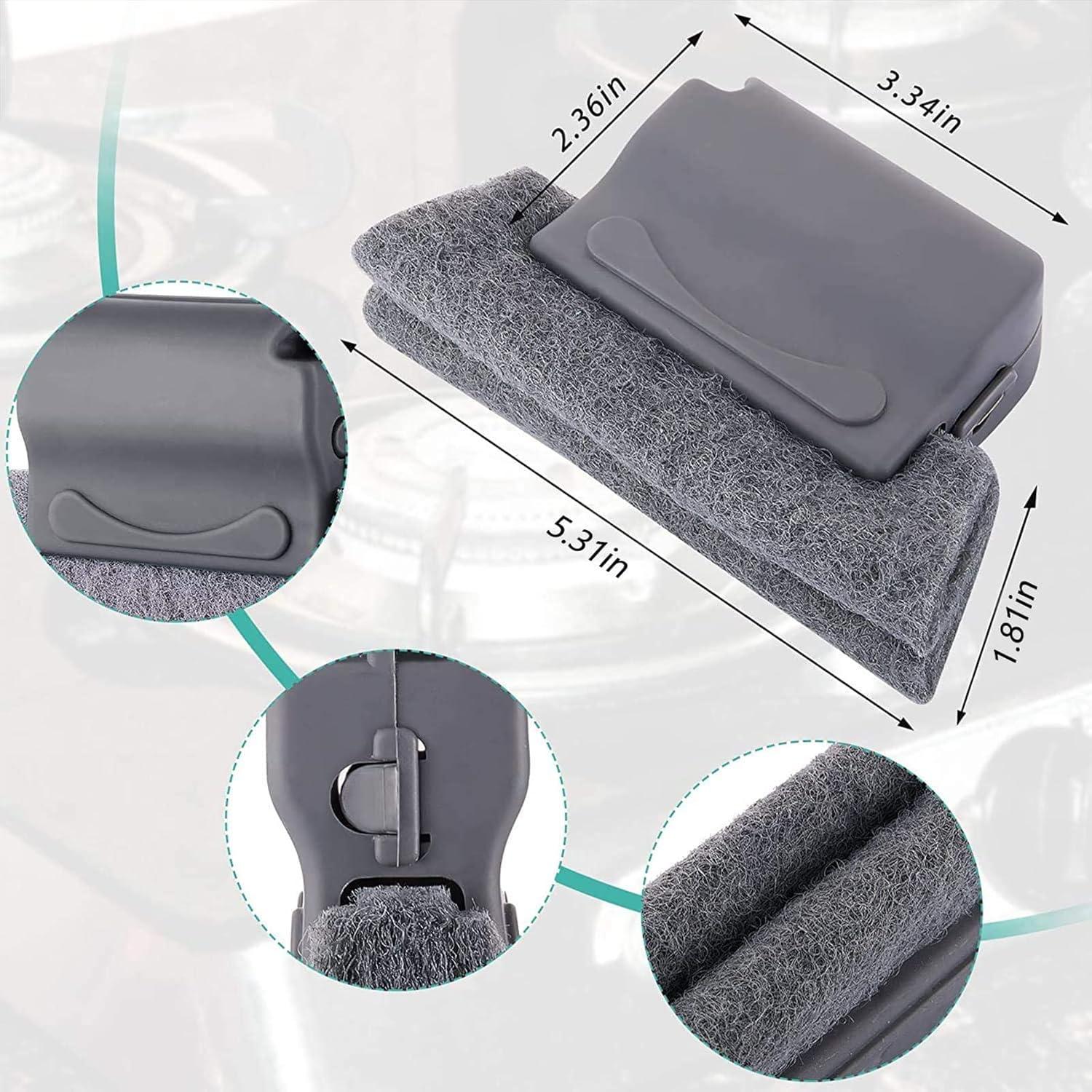 Juego de Herramientas de Limpieza Aevrry - 3 Cepillos + 3 Paños