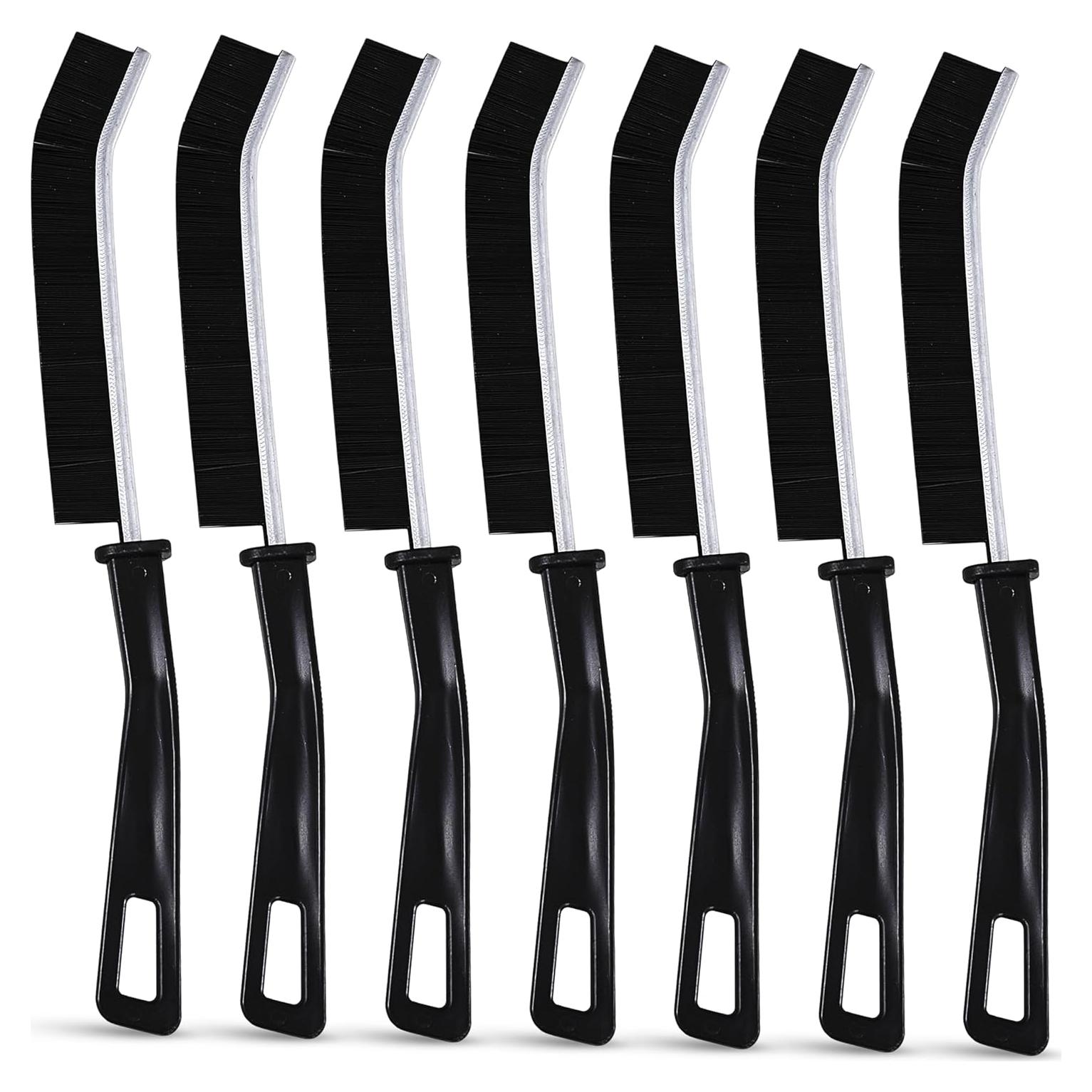 Juego de 7 Cepillos de Limpieza Vivecy para Ranuras y Esquinas