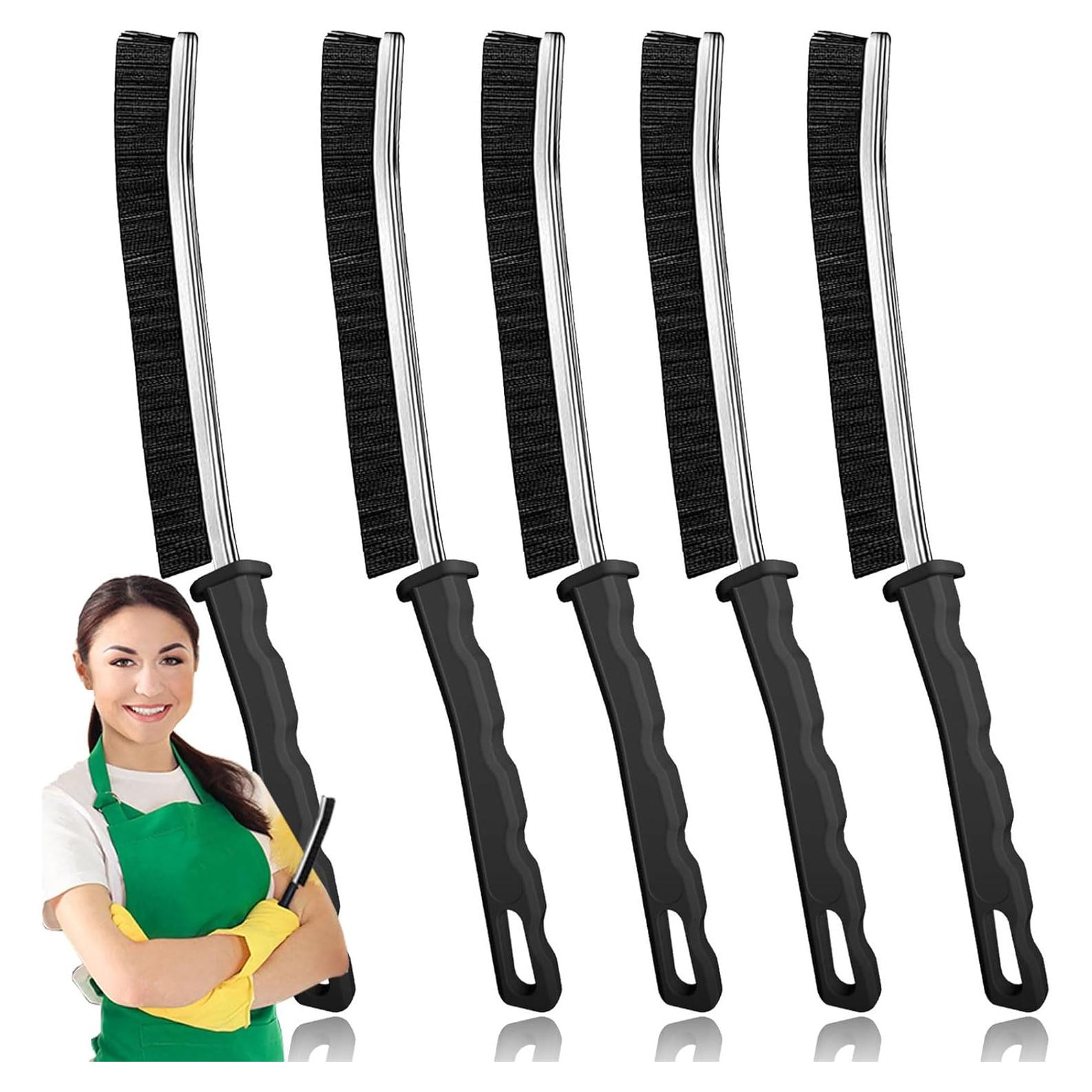 Cepillo de Limpieza de Grietas TURUM - 5 Piezas, Cerdas Duras