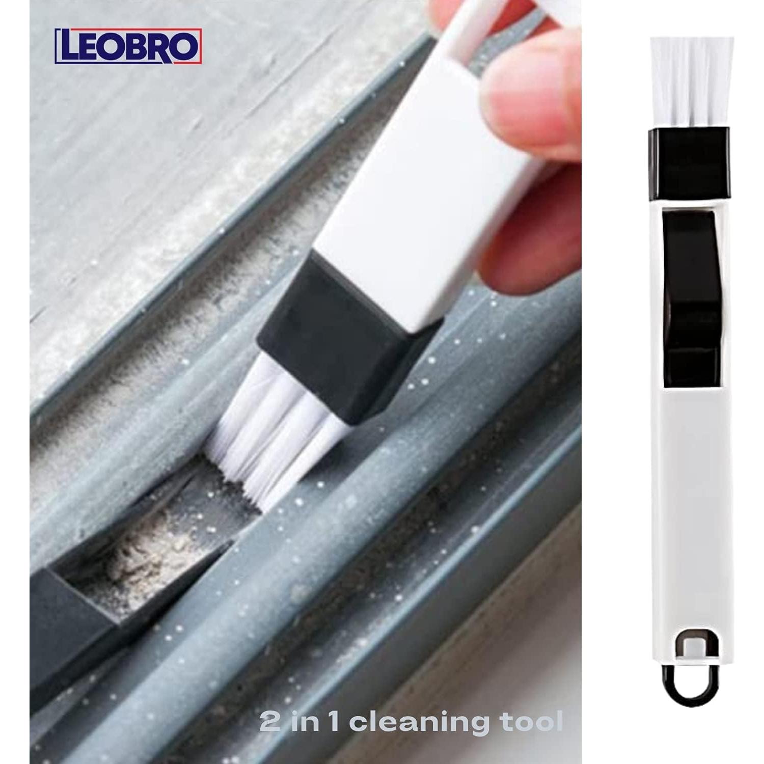 Cepillos de Limpieza de Ranuras LEOBRO - Paquete de 4