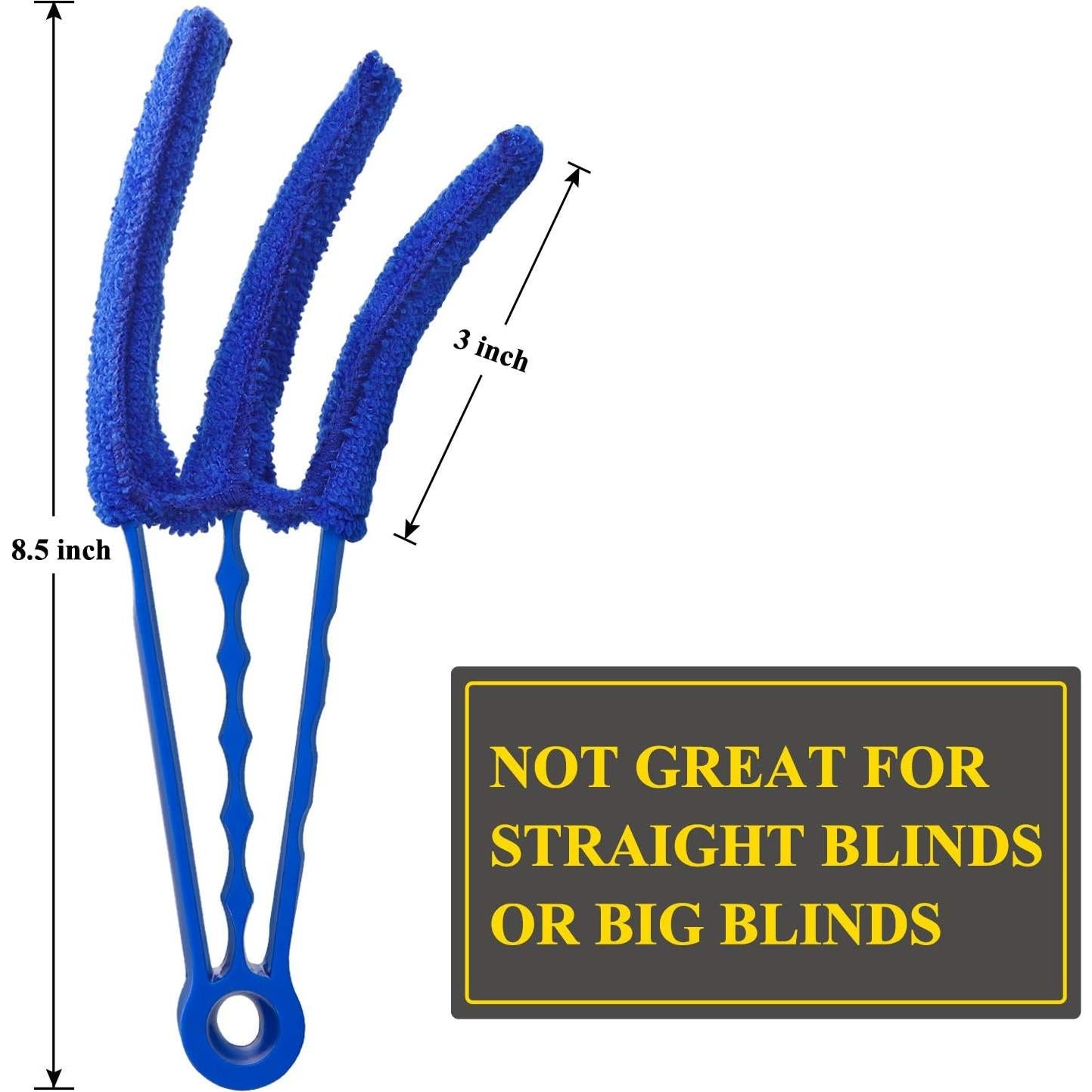 Limpiador de Persianas Hiware con Cepillo y 5 Mangas Microfibra