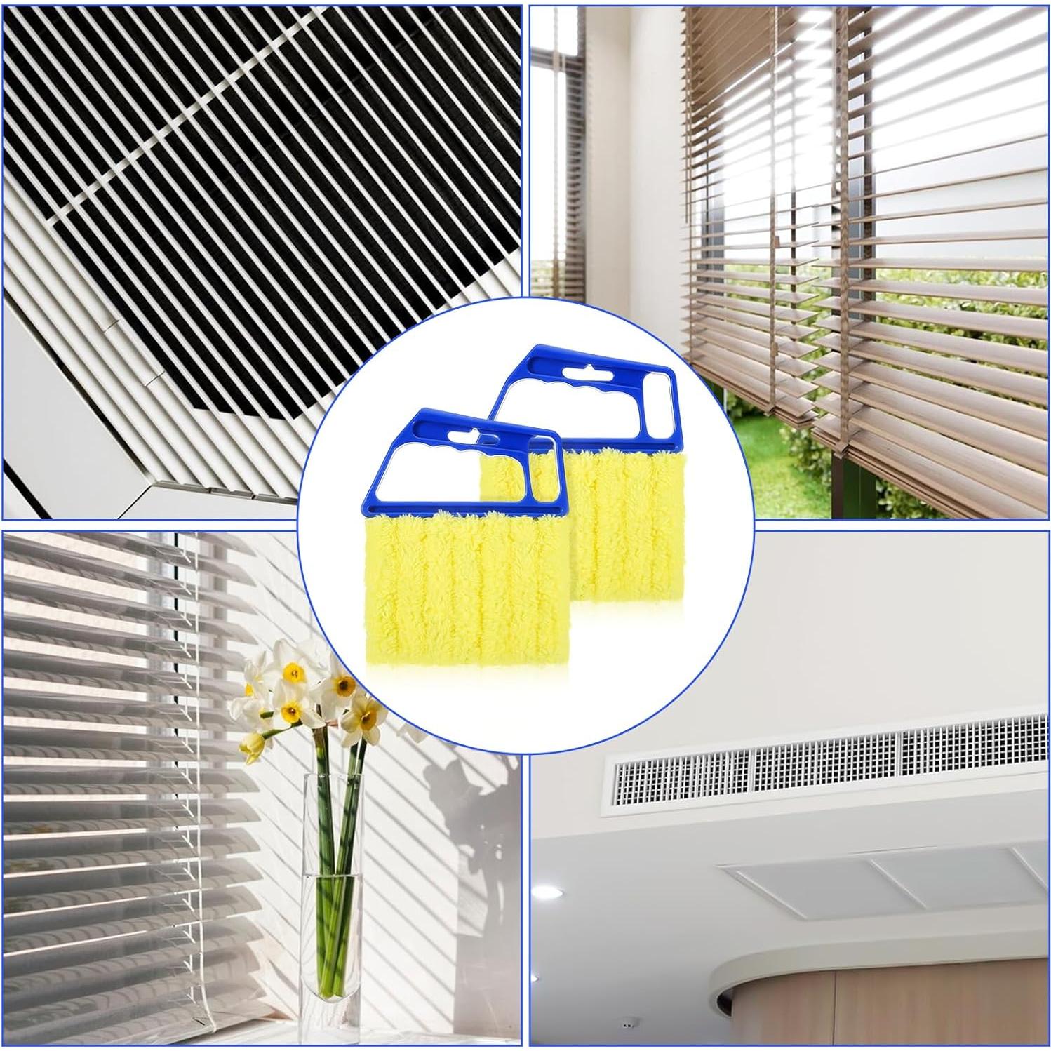 Limpiador de Persianas 2pcs Microfibra HaiFafafaing 32.9x23cm