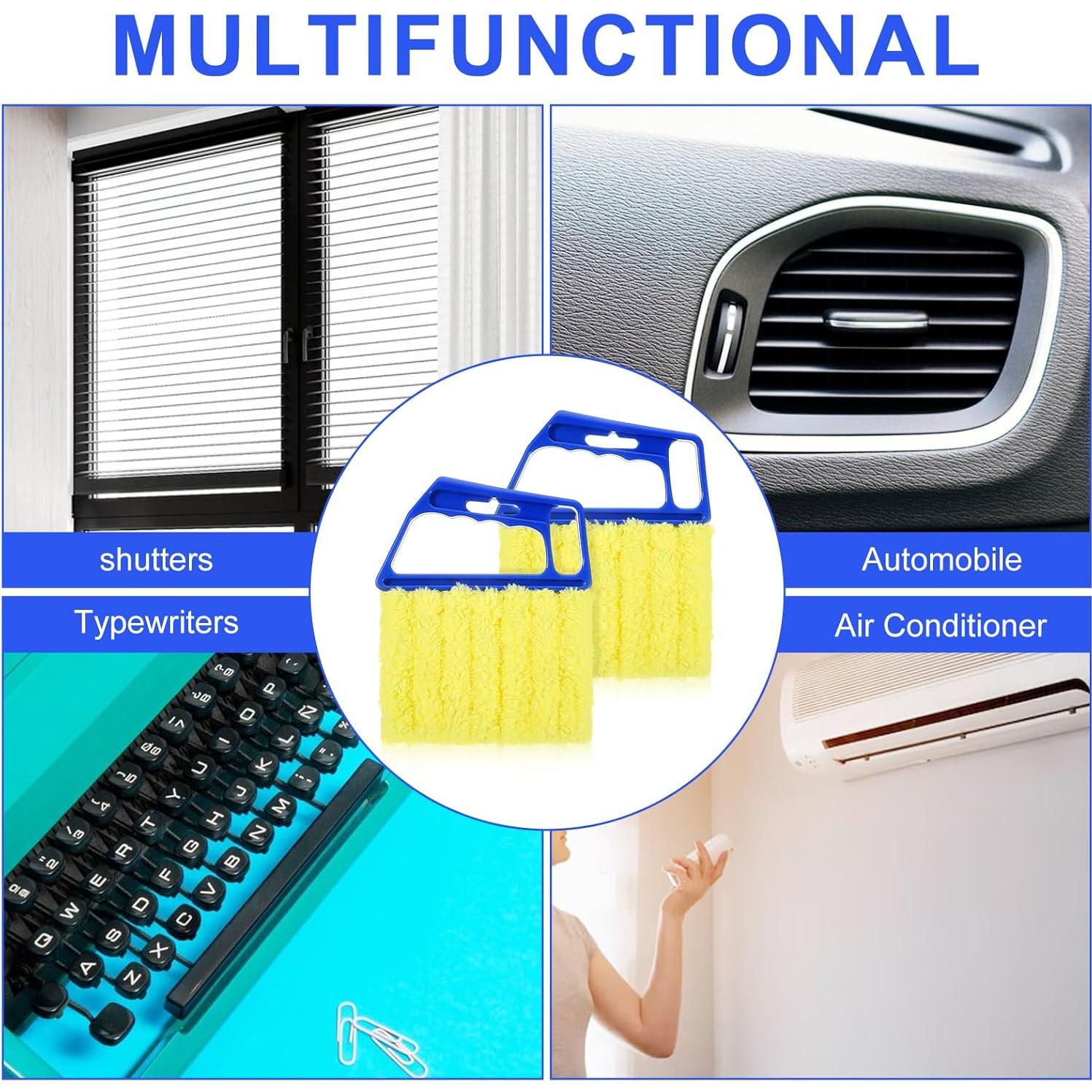 Limpiador de Persianas 2pcs Microfibra HaiFafafaing 32.9x23cm