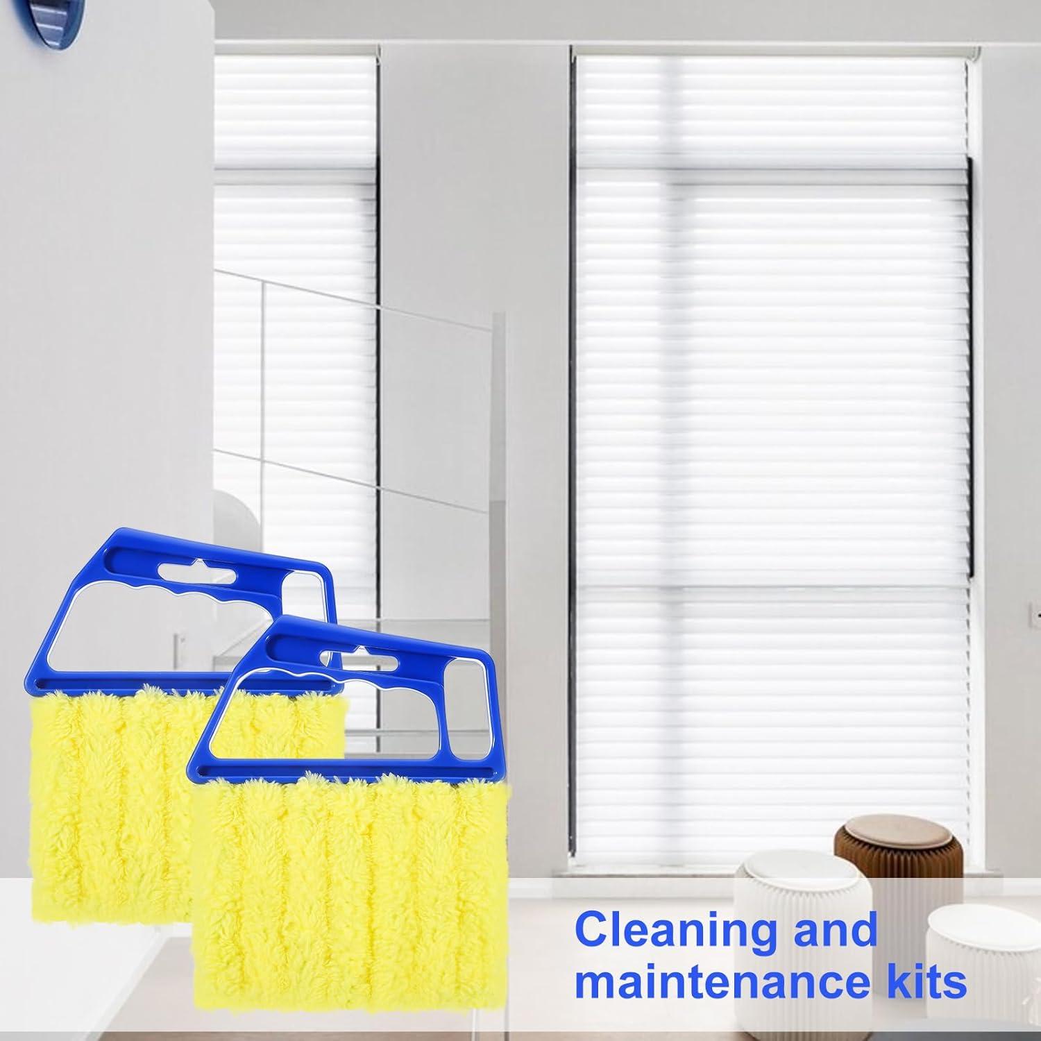 Limpiador de Persianas 2pcs Microfibra HaiFafafaing 32.9x23cm