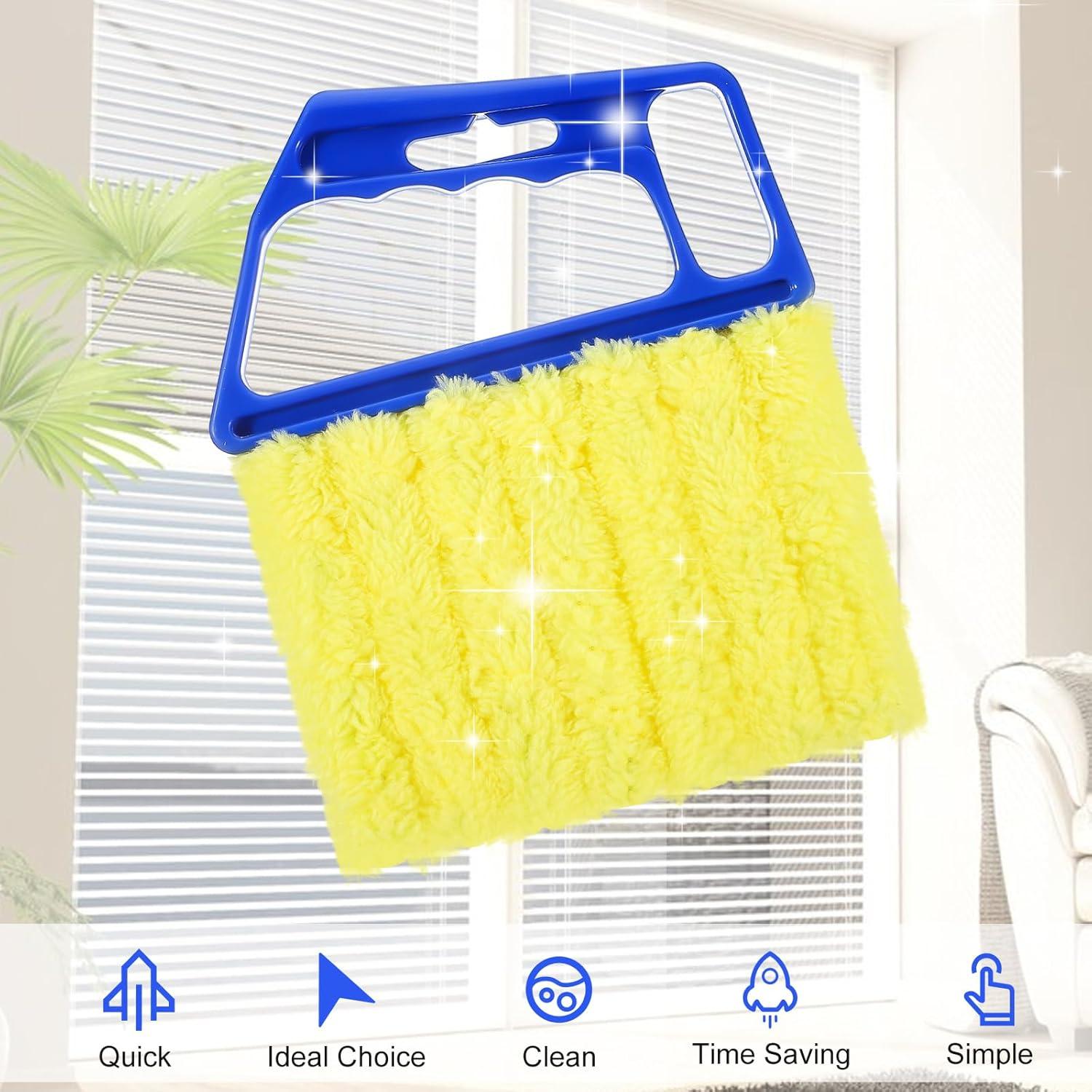 Limpiador de Persianas 2pcs Microfibra HaiFafafaing 32.9x23cm