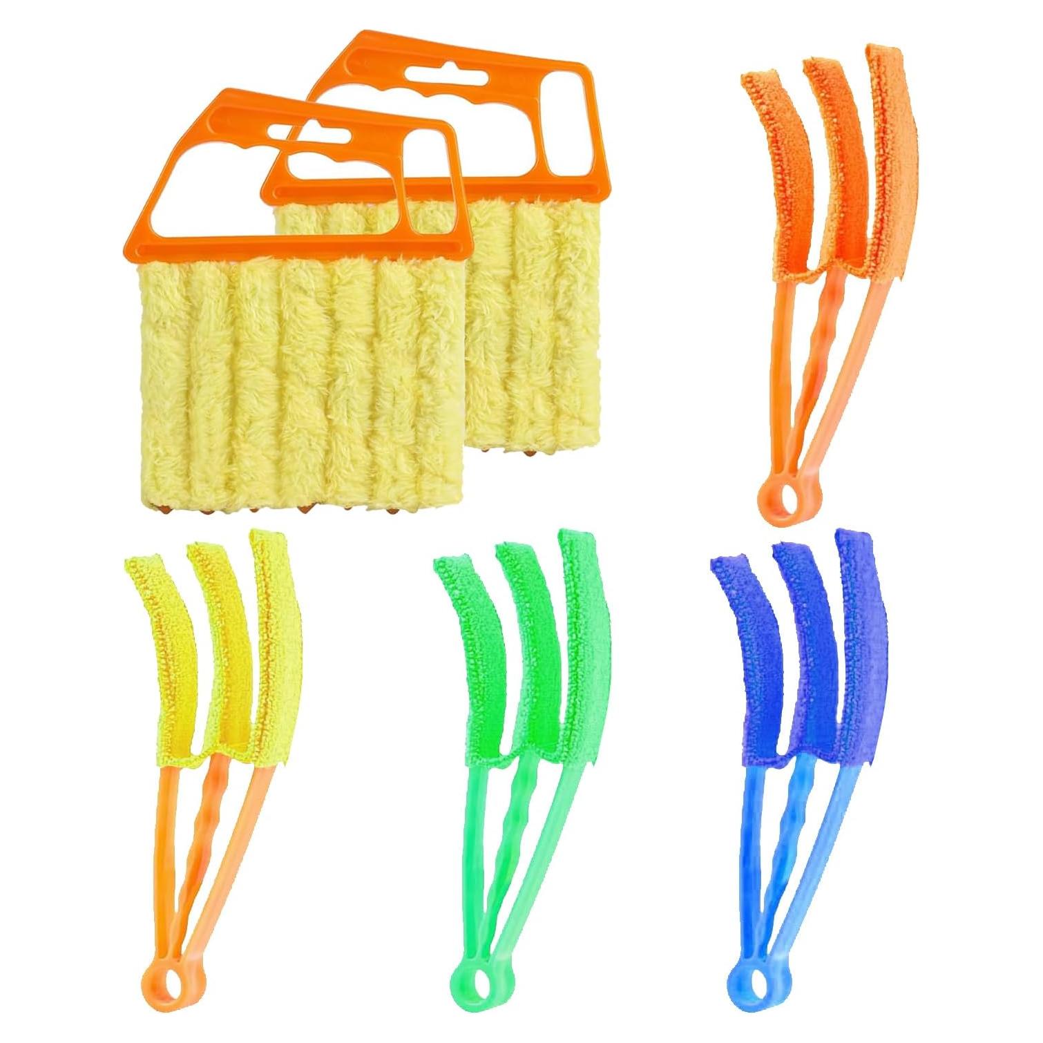 Limpiador de Persianas Venecianas LZJPECES 6 Pcs Microfibra