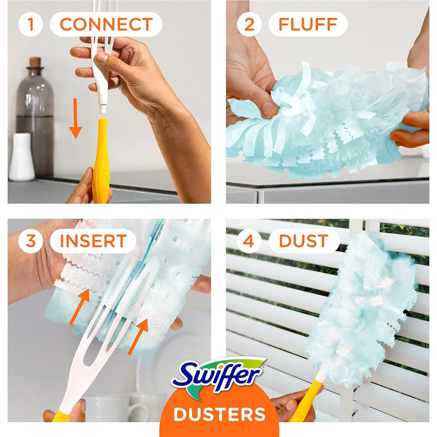 Recarga Swiffer Dusters 18 unidades con aroma Gain