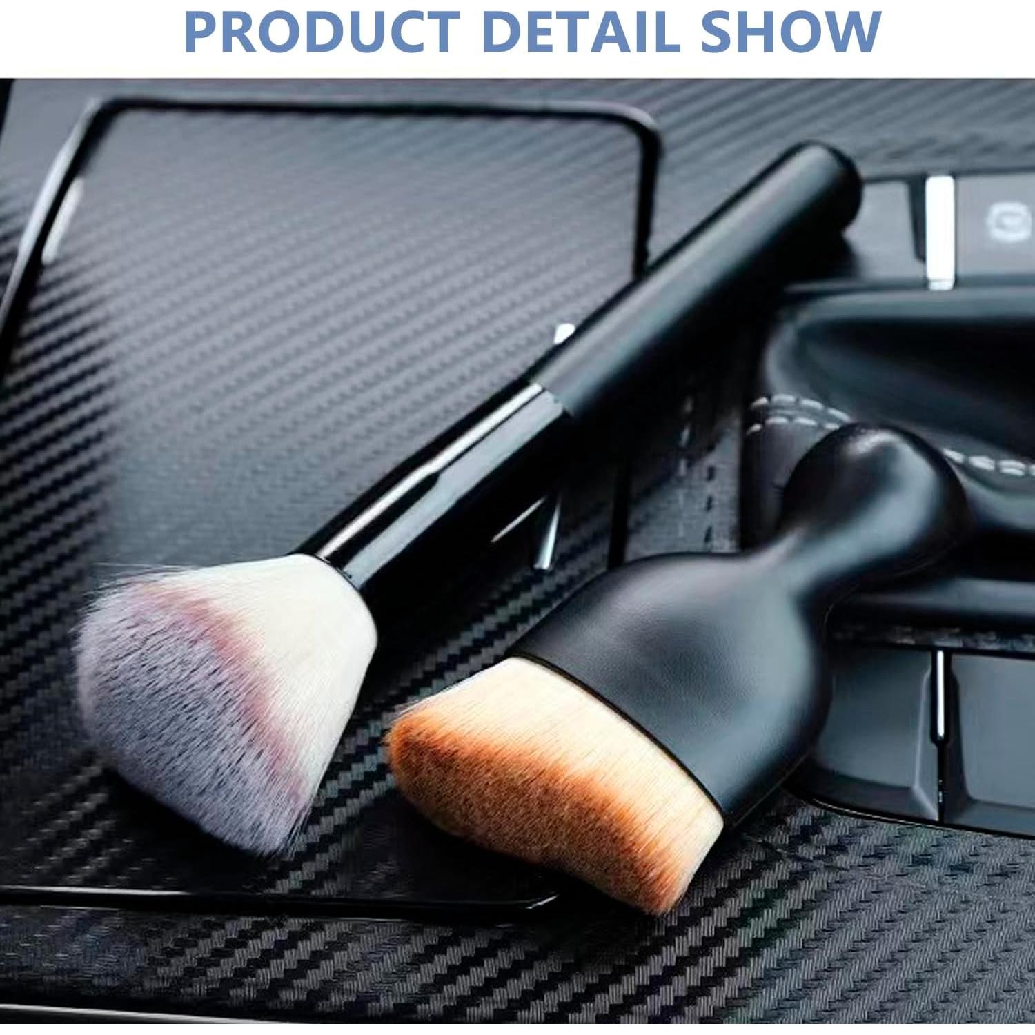 Paquete de 3 Cepillos de Plumas de Microfibra HTOOLPRO