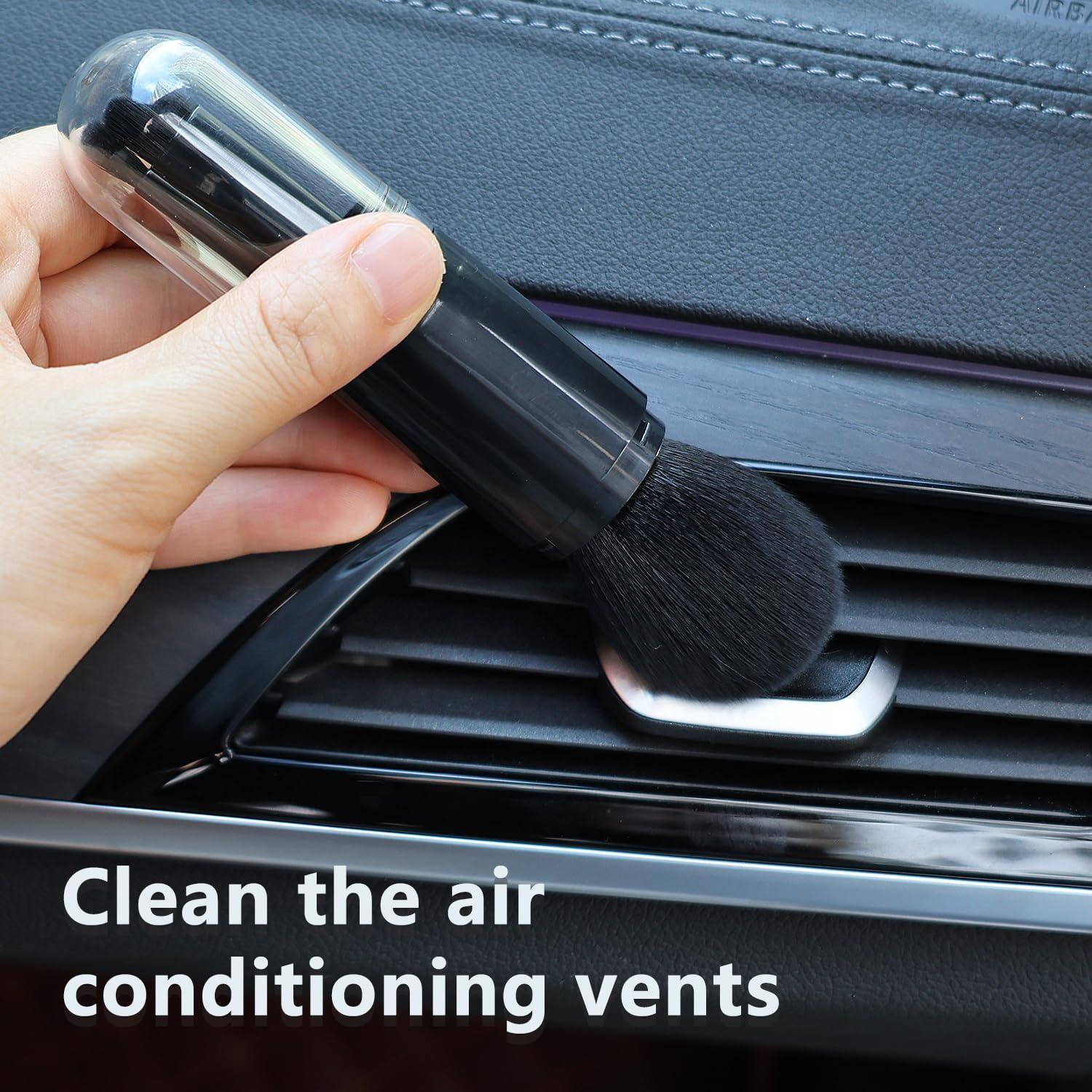 Kit de 4 Cepillos de Polvo HDongany - Fibras Suaves, Lavables