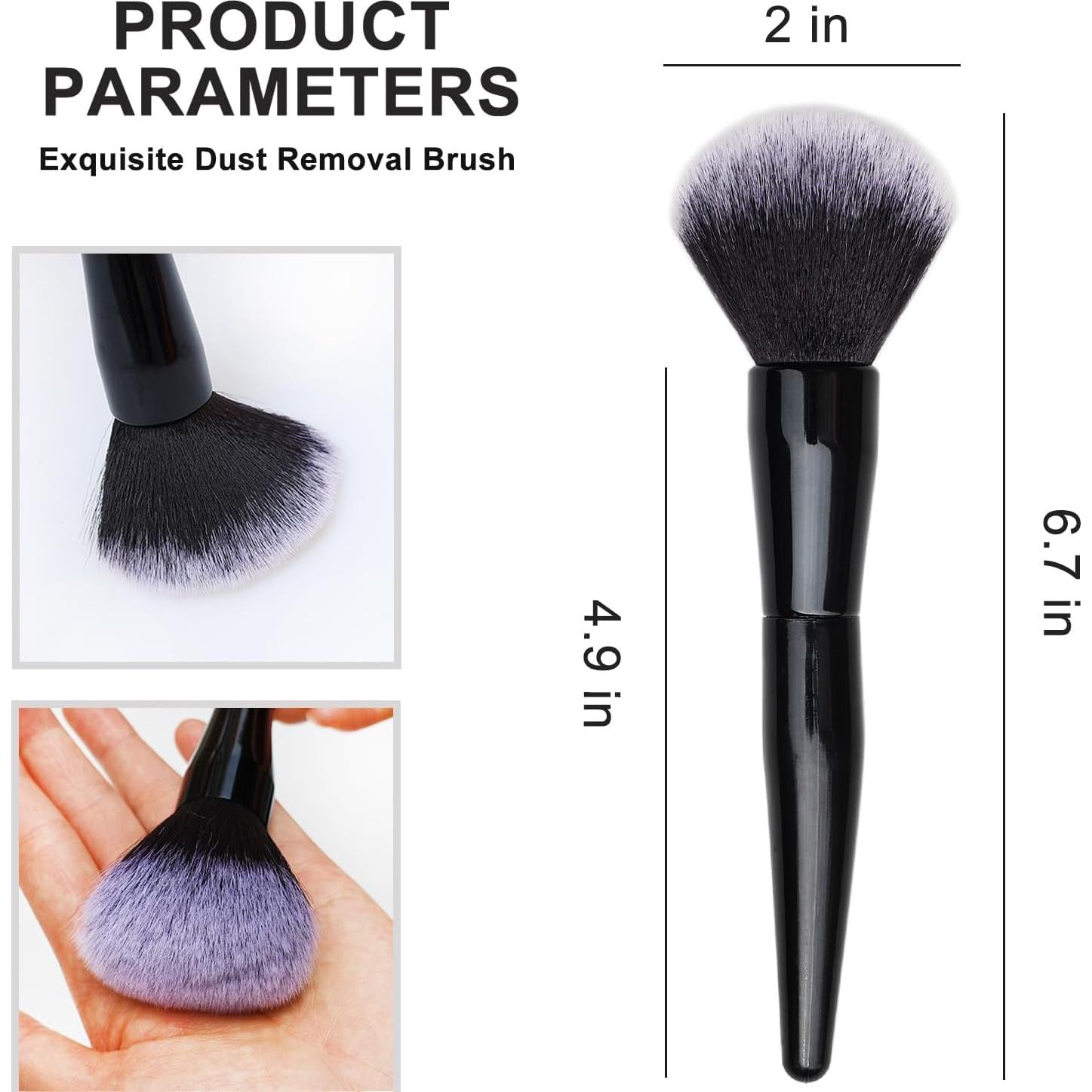 Cepillo de Plumas de Microfibra HSHTTKL para Limpieza Detallada