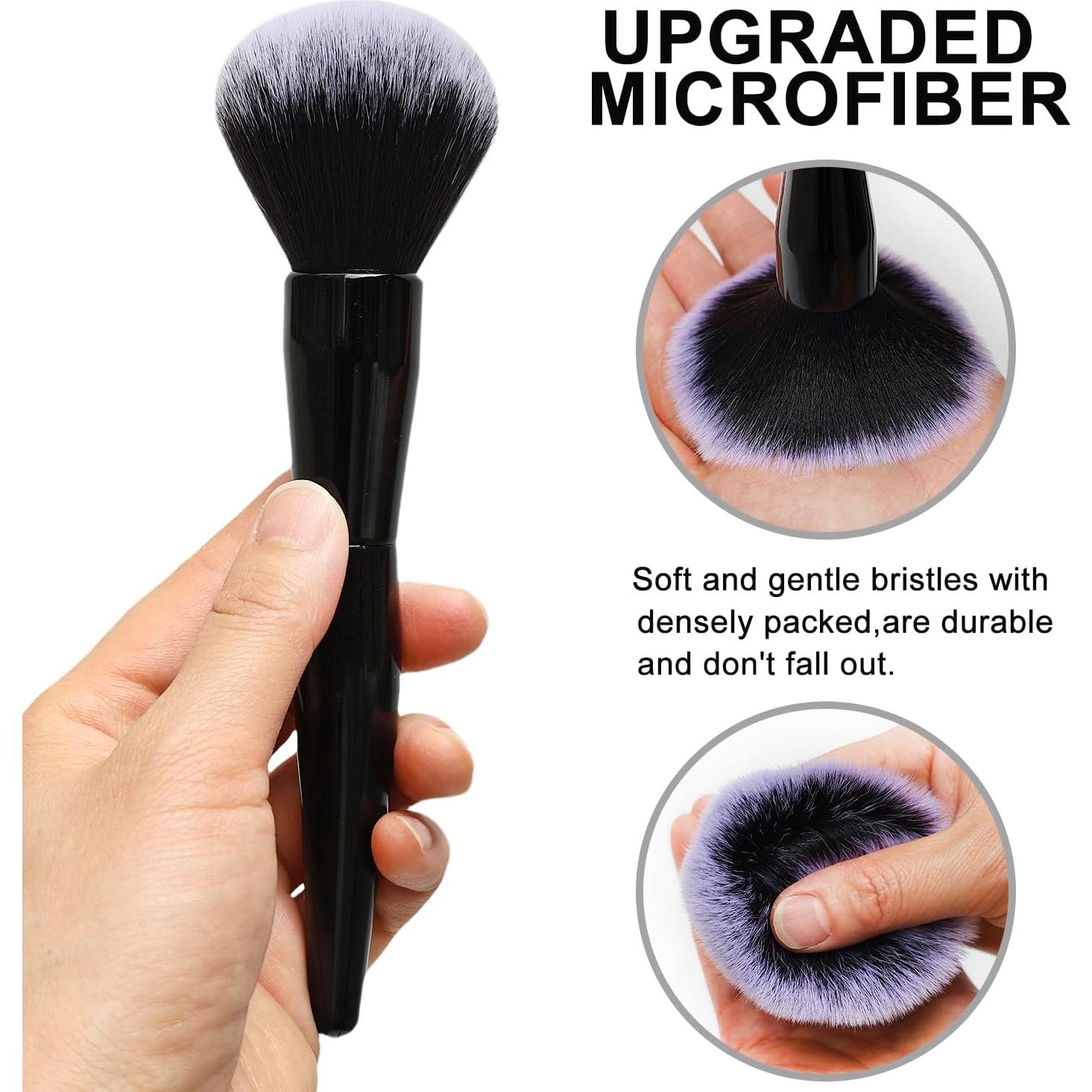 Cepillo de Plumas de Microfibra HSHTTKL para Limpieza Detallada